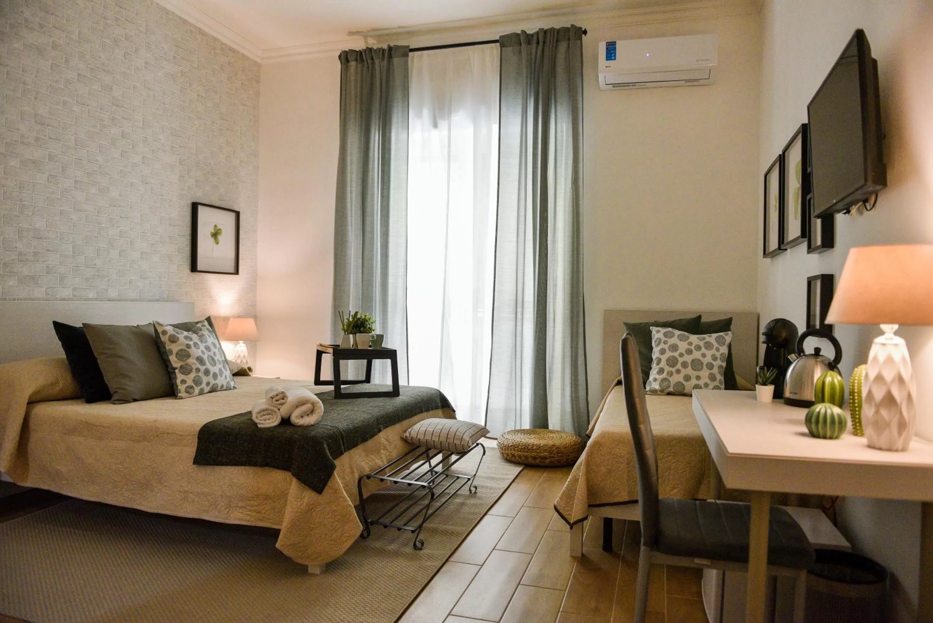 Photo of the whole room, Bed in B&B Portafortuna Lucky charm