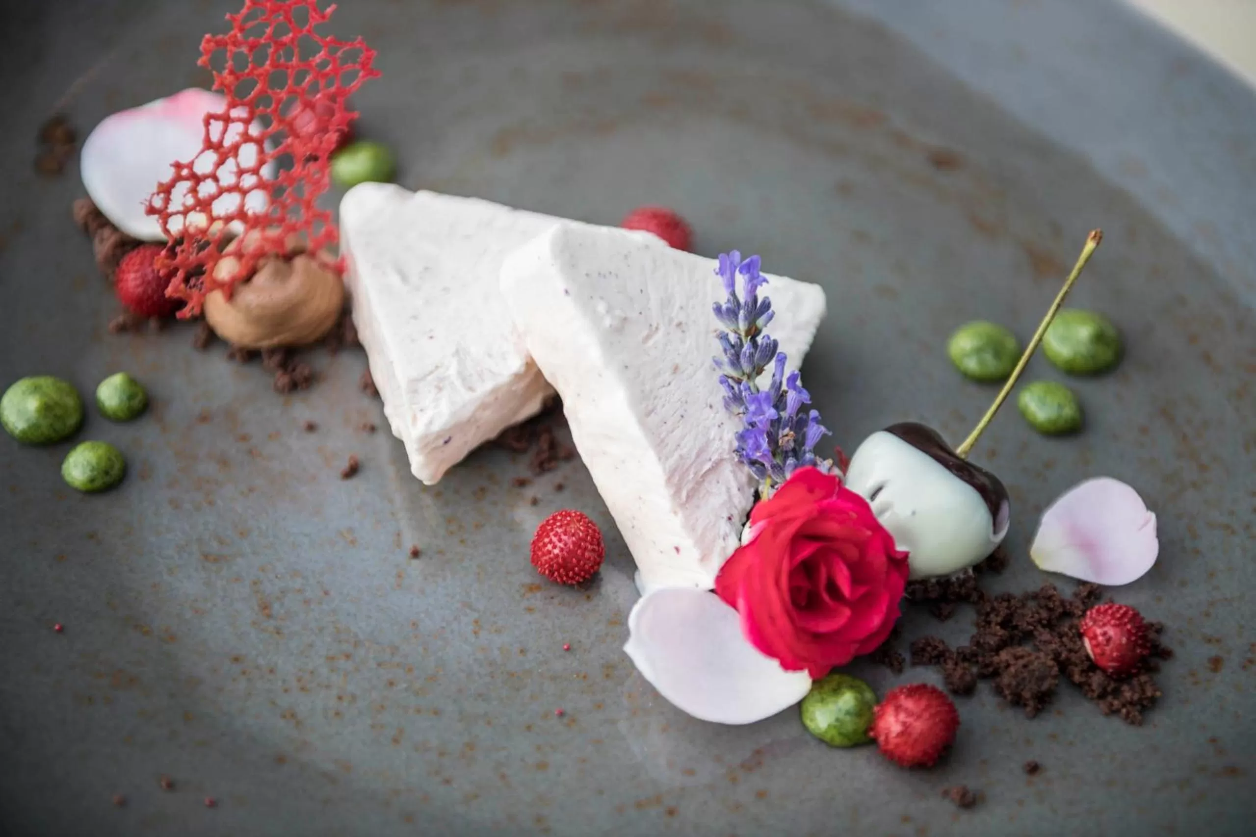 Food close-up in Hotel Rosengarten (Schenna Resort)