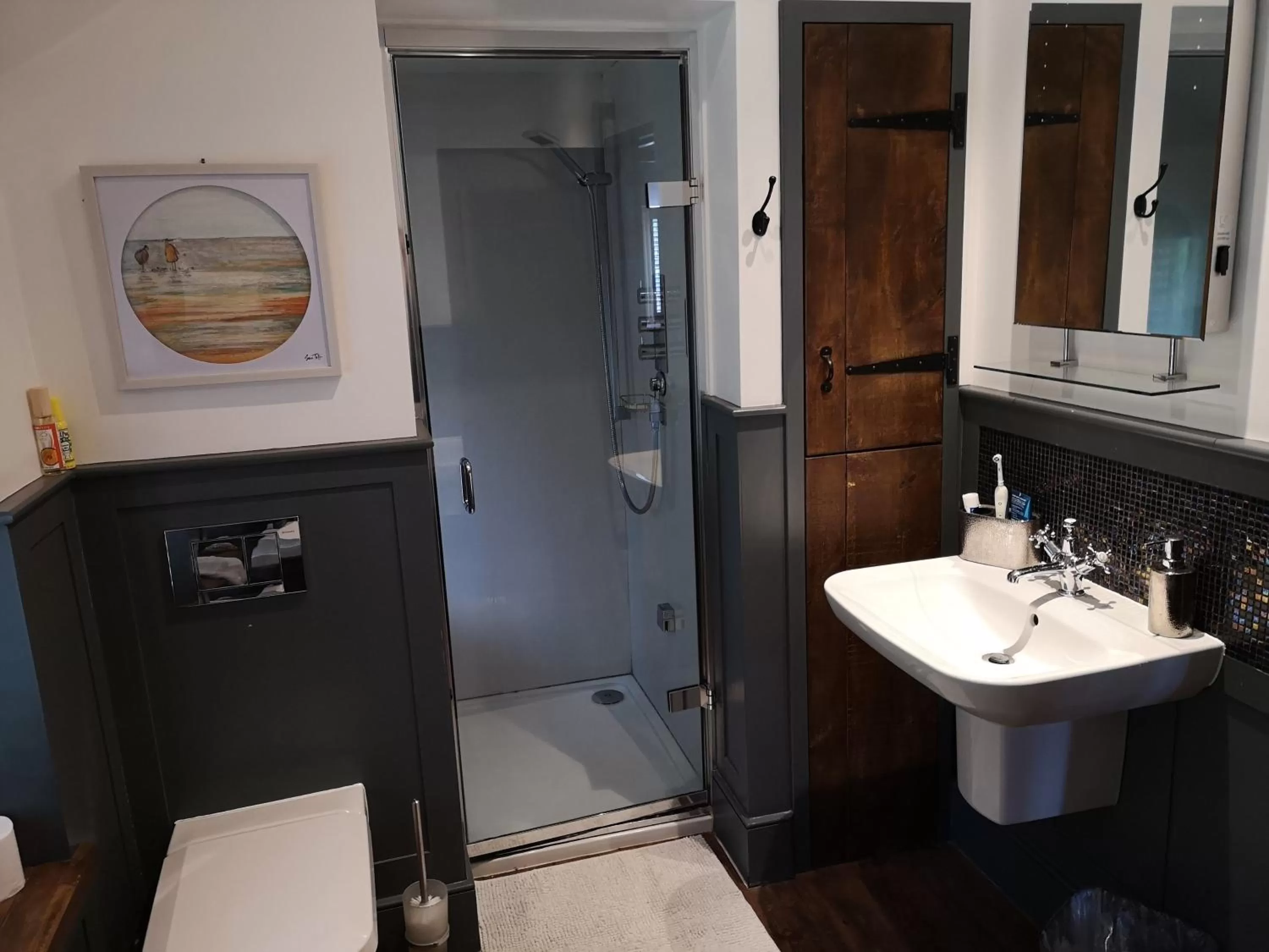 Bathroom in Robin Hood Farm B&B