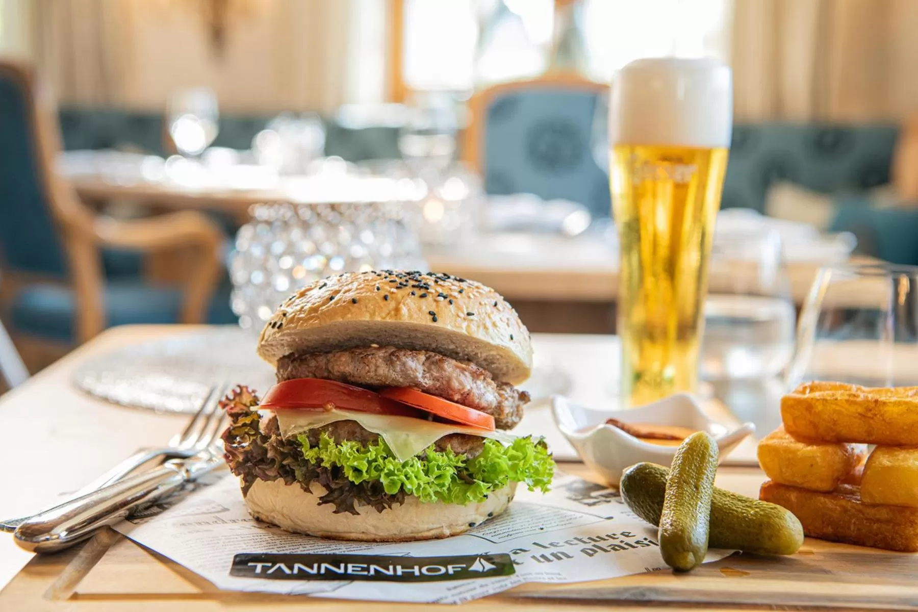 Food and drinks in Alpines Lifestyle Hotel Tannenhof