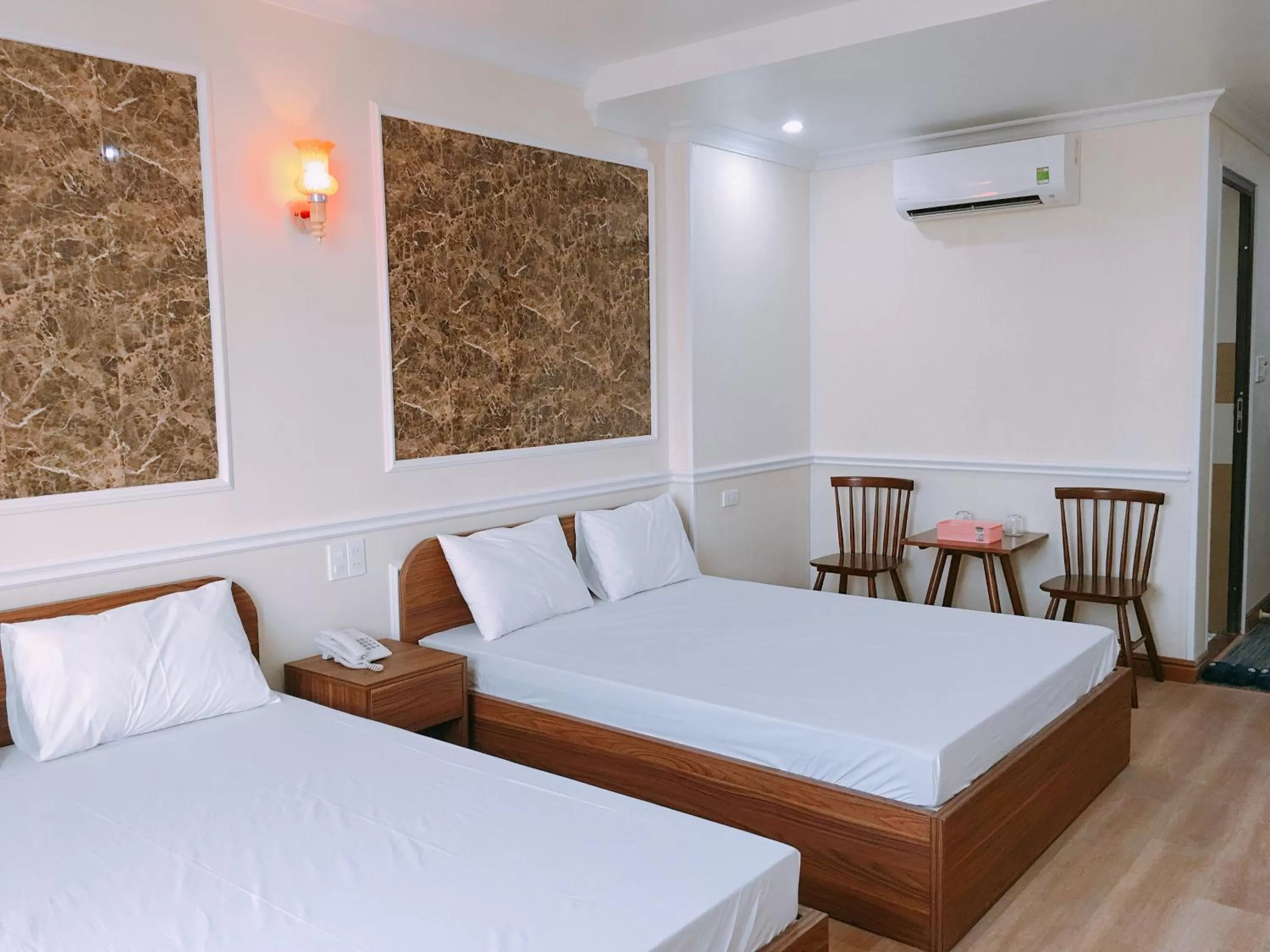 Bed in Đình Vũ 3 Motel