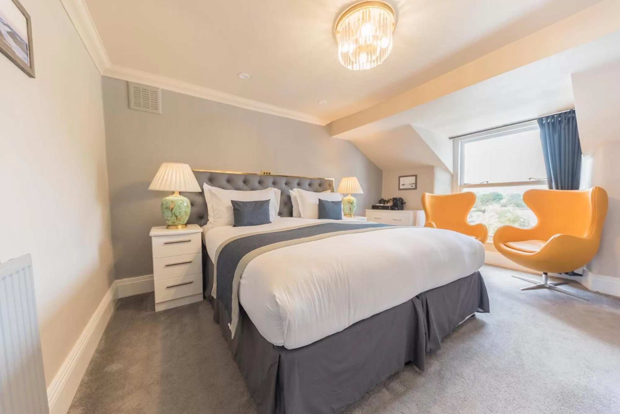 Deluxe Double or Twin Room with Mountain View in The Fisherbeck