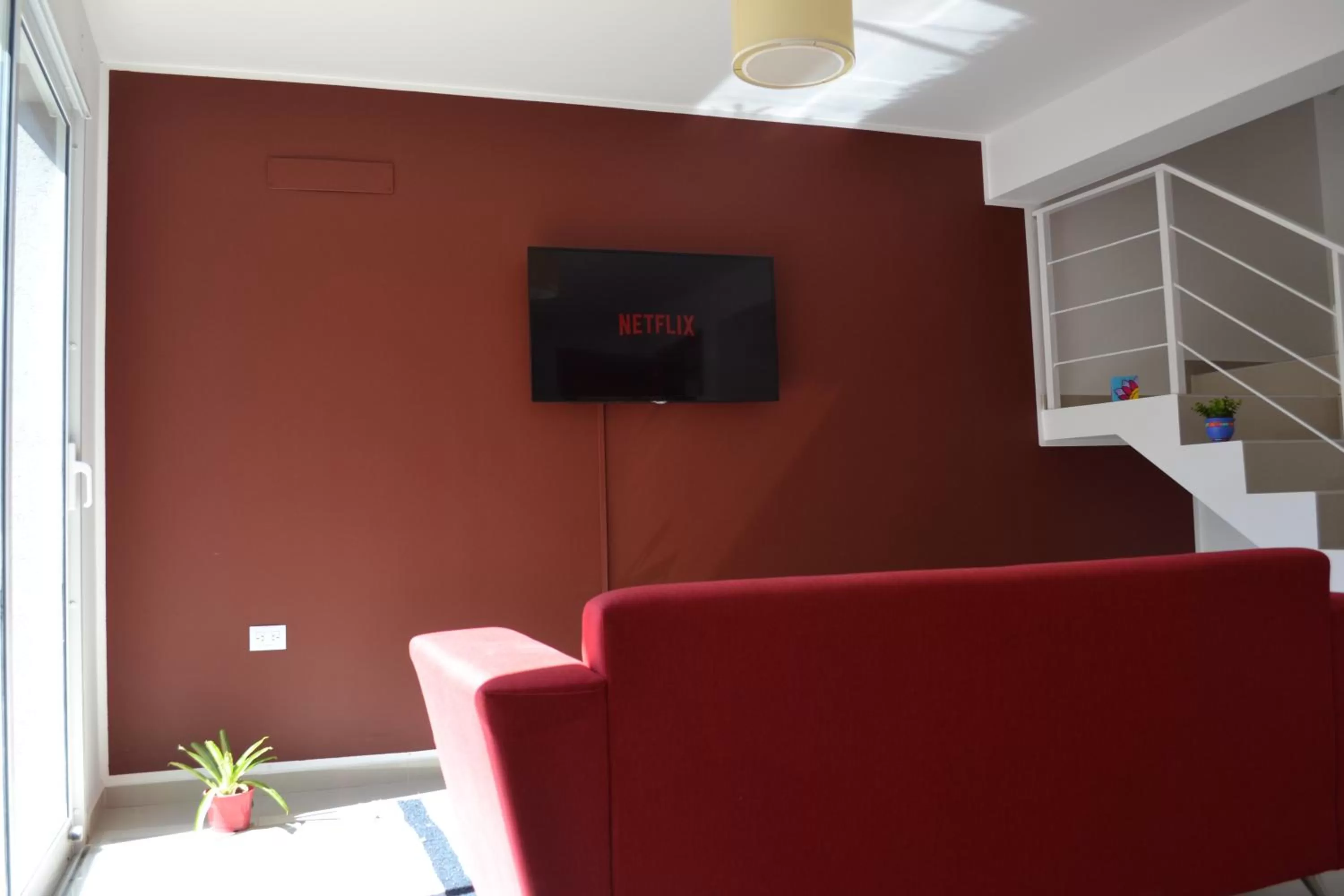 TV/Entertainment Center in Apart Porto del Sol by CPH