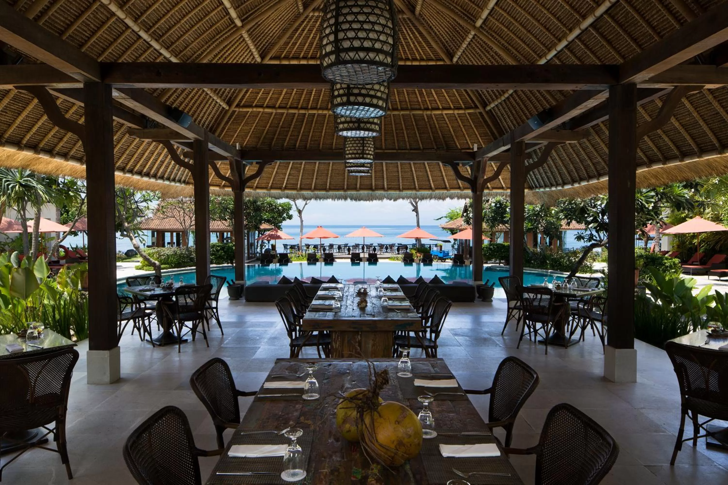 Restaurant/places to eat in Sudamala Resort, Senggigi, Lombok