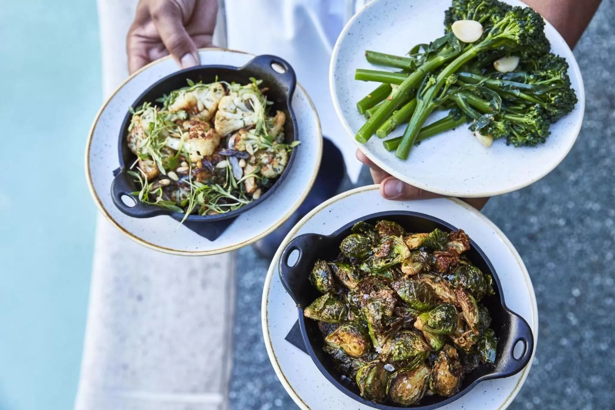 Food close-up in Avalon Hotel Beverly Hills, a Member of Design Hotels