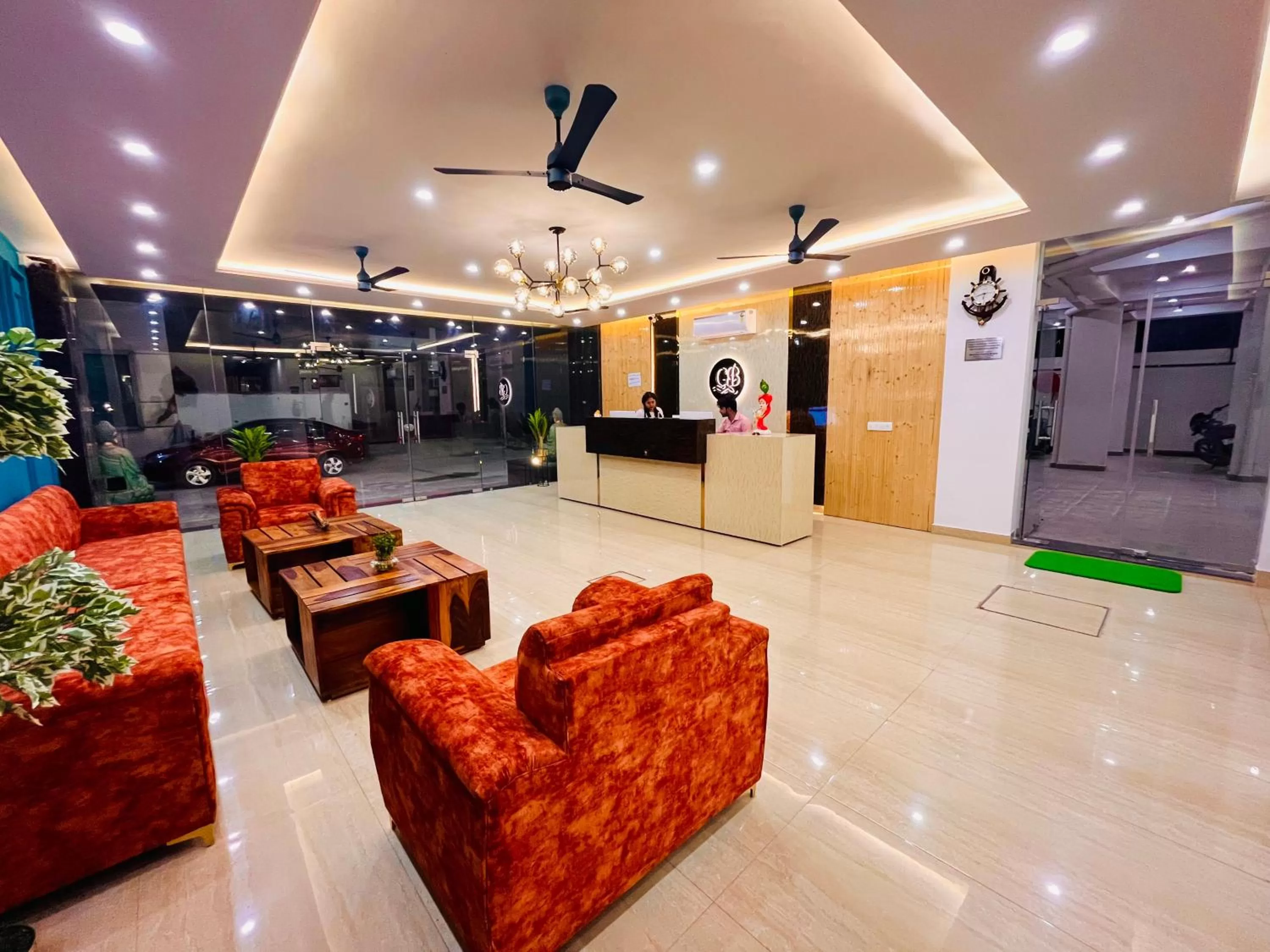 Lobby/Reception in Hotel Gange, Haridwar