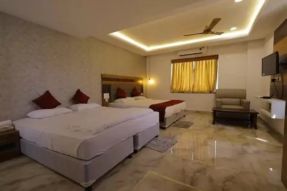 Bed in Hotel Woodside Prestige