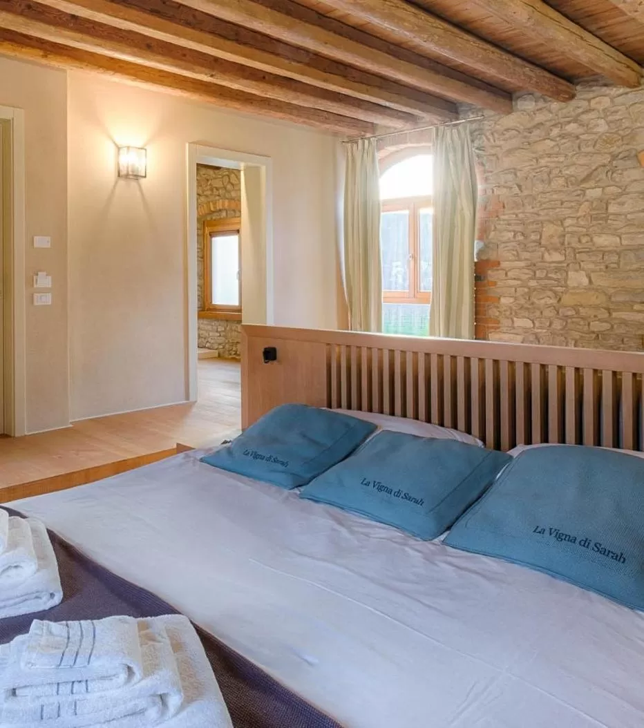 Bed in Agriturismo La Vigna di Sarah