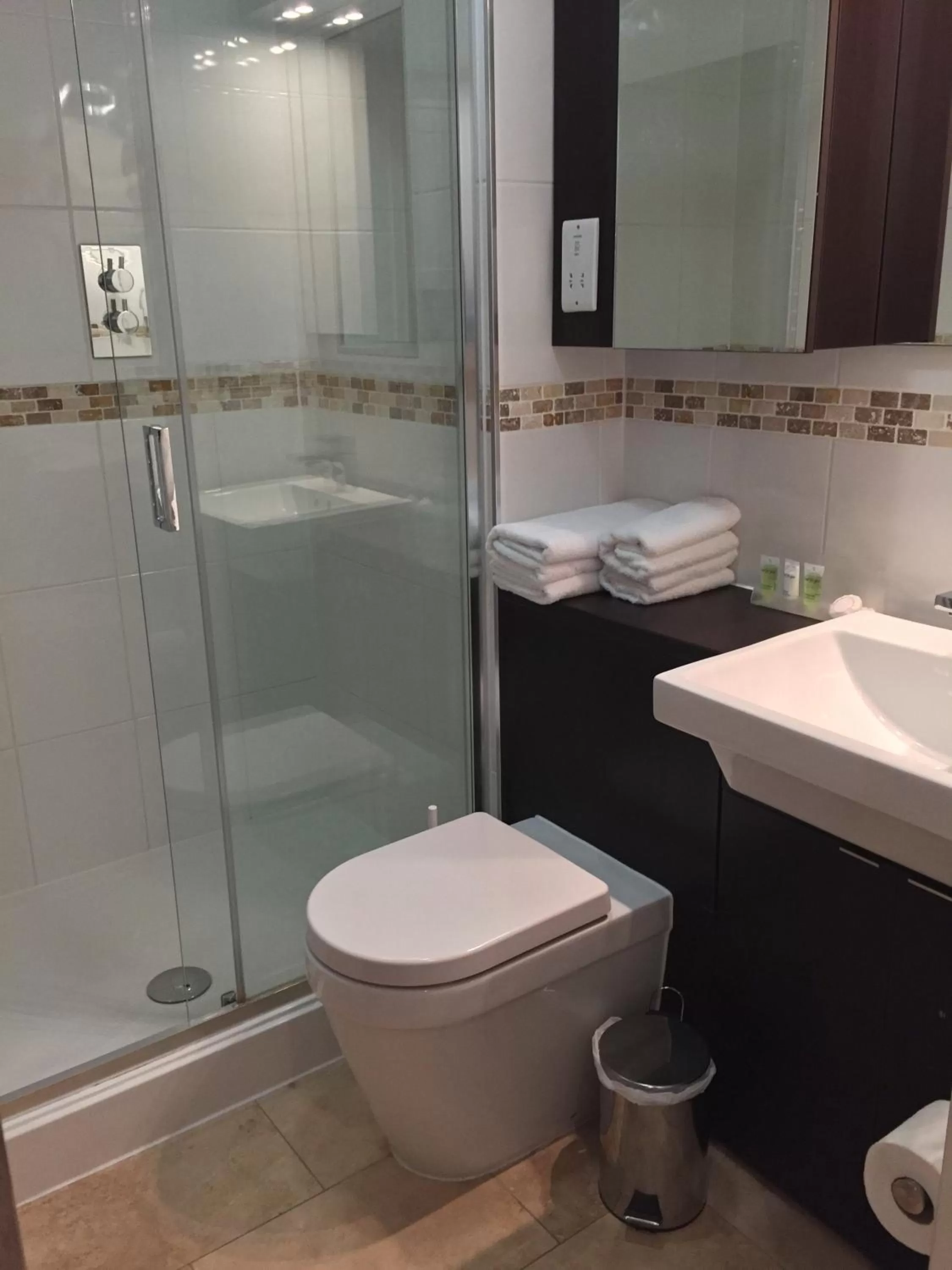 Shower in Lyall Apartment Hotel