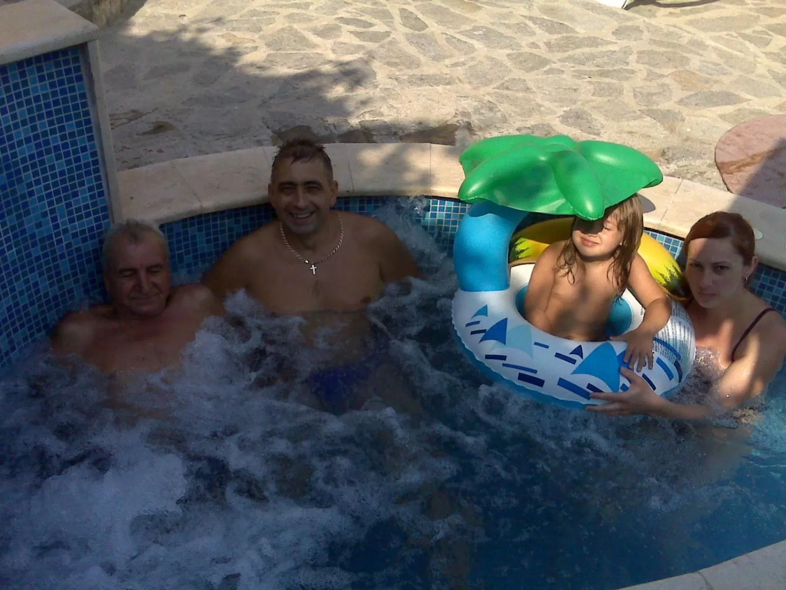 Swimming pool in Hotel Poseidon