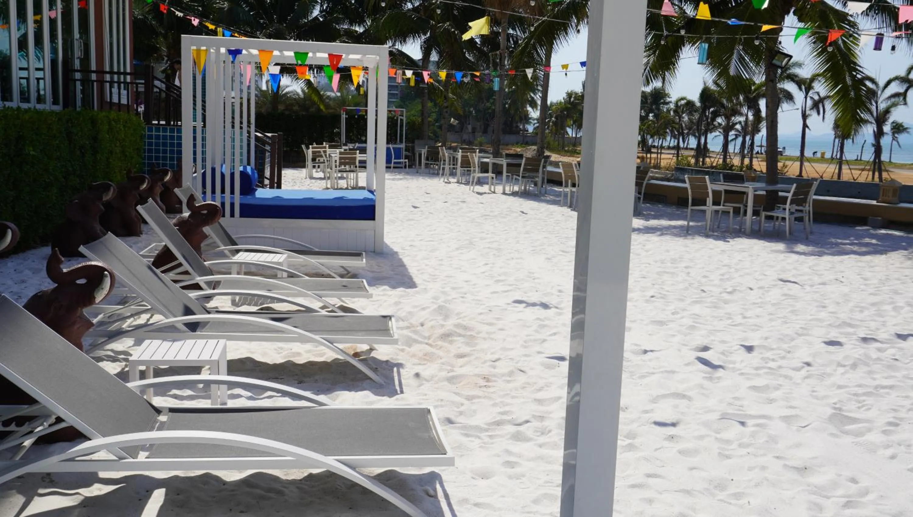 Beach in Saisawan Beach Luxury Hotel