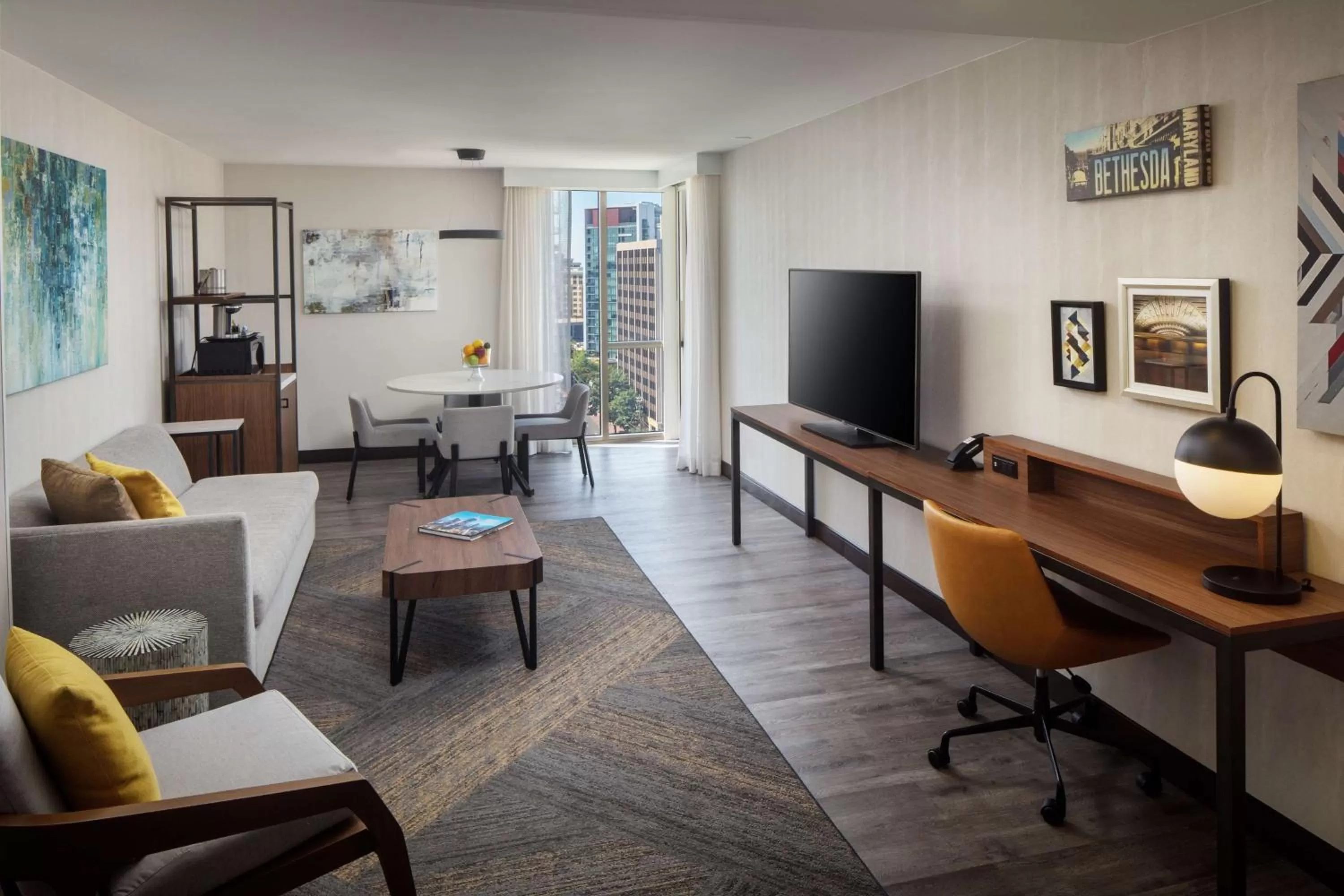 Bedroom in The Bethesdan Hotel, Tapestry Collection by Hilton