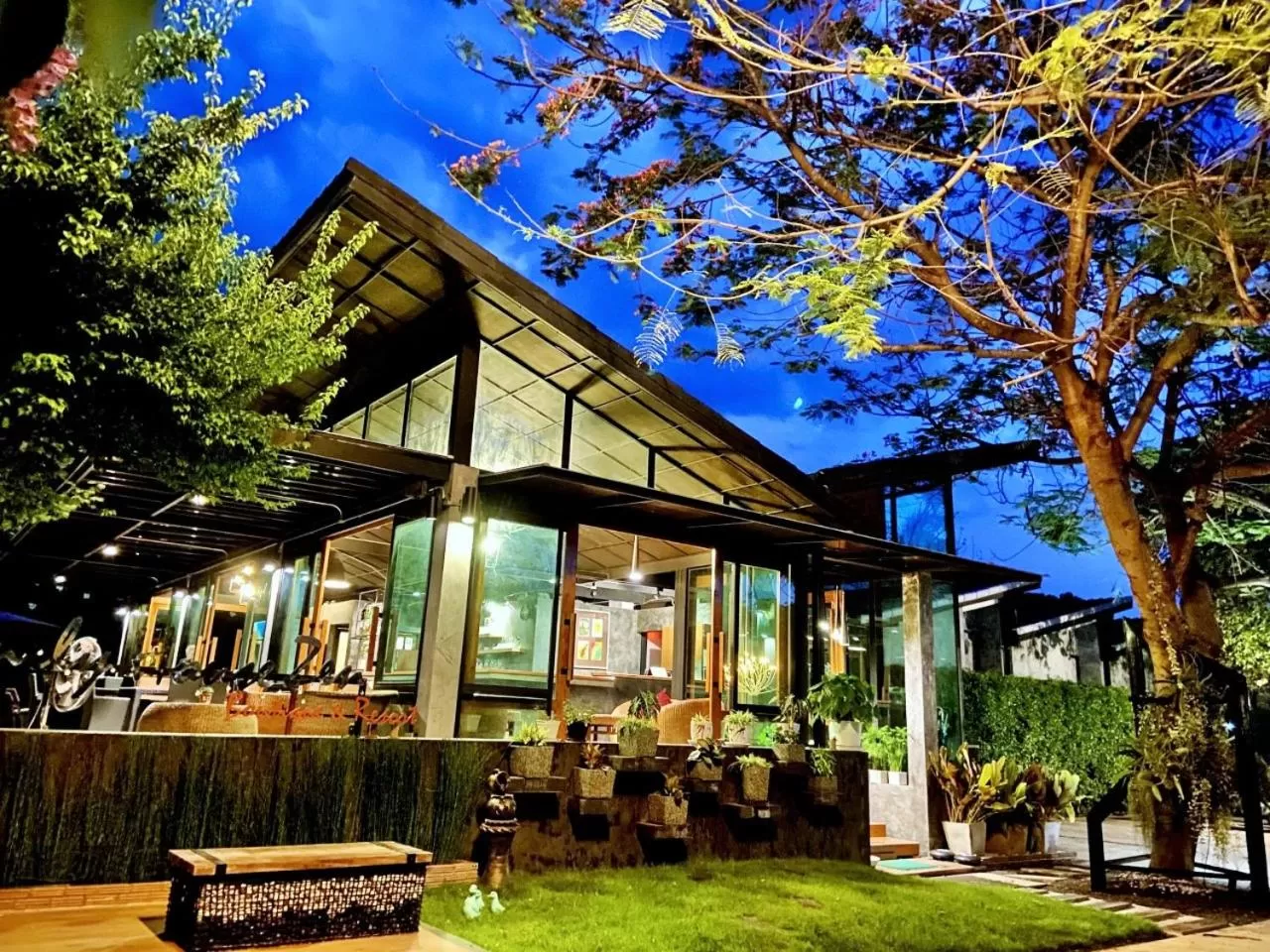 Property building in Family House Zen Boutique Resort