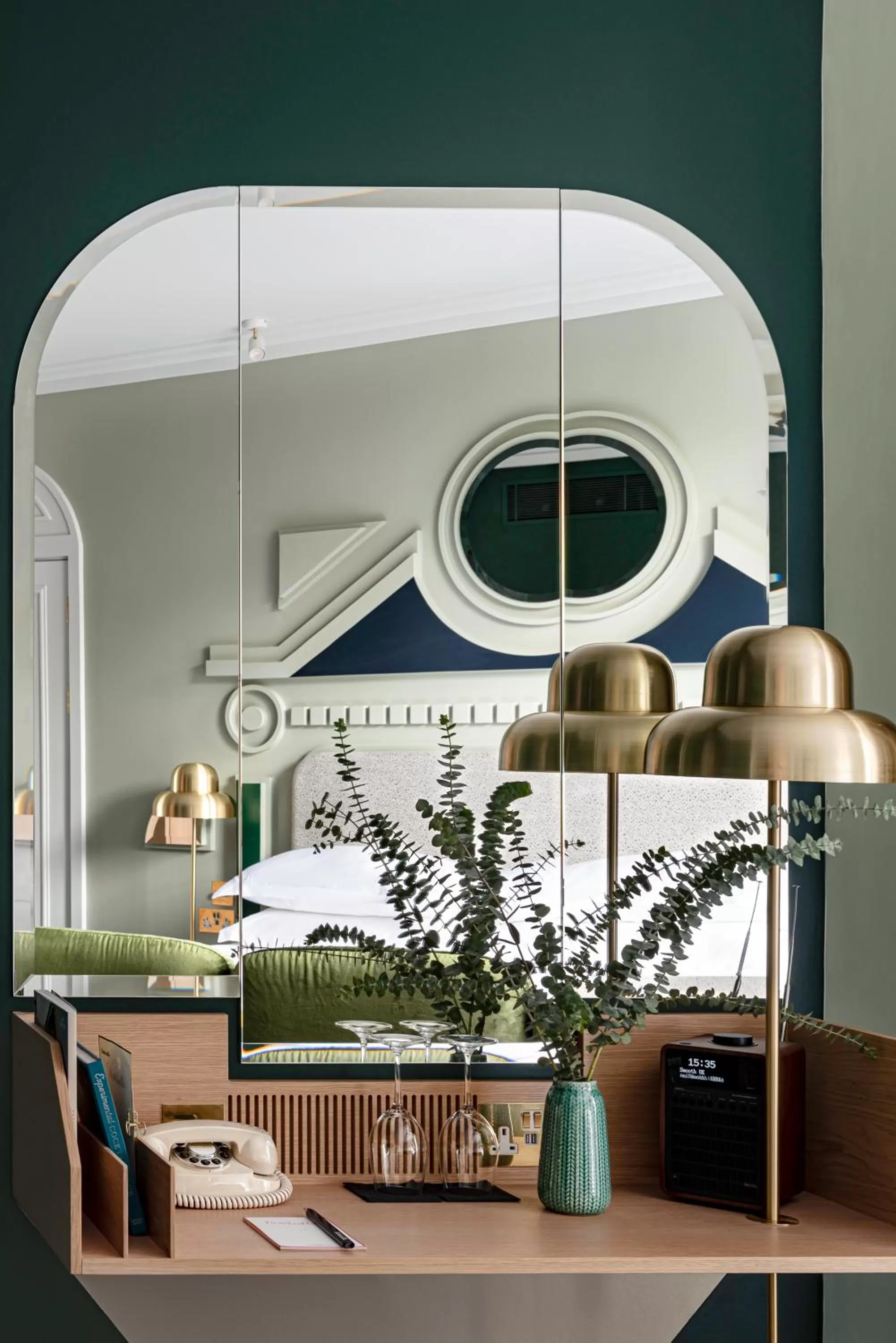 Decorative detail in Henrietta Experimental