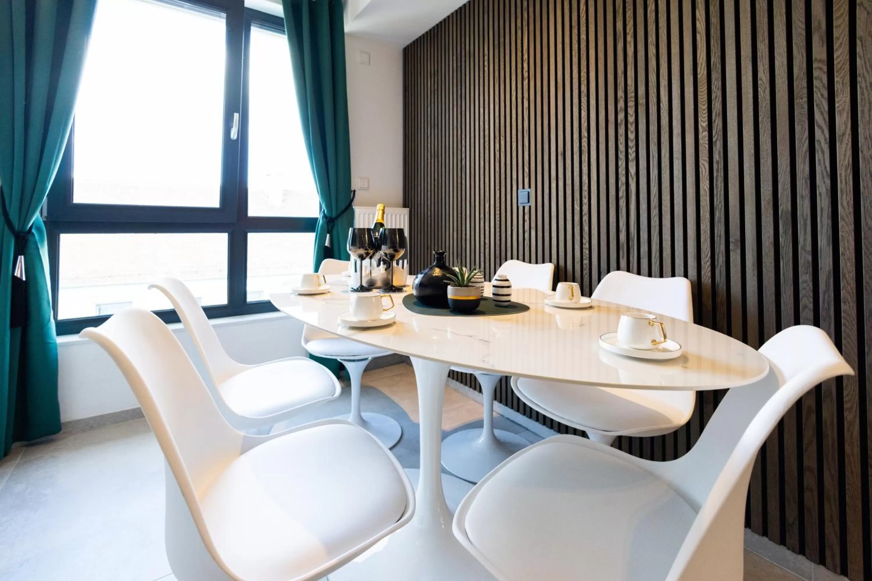 Dining area in Eco Smart Apartments Premium City