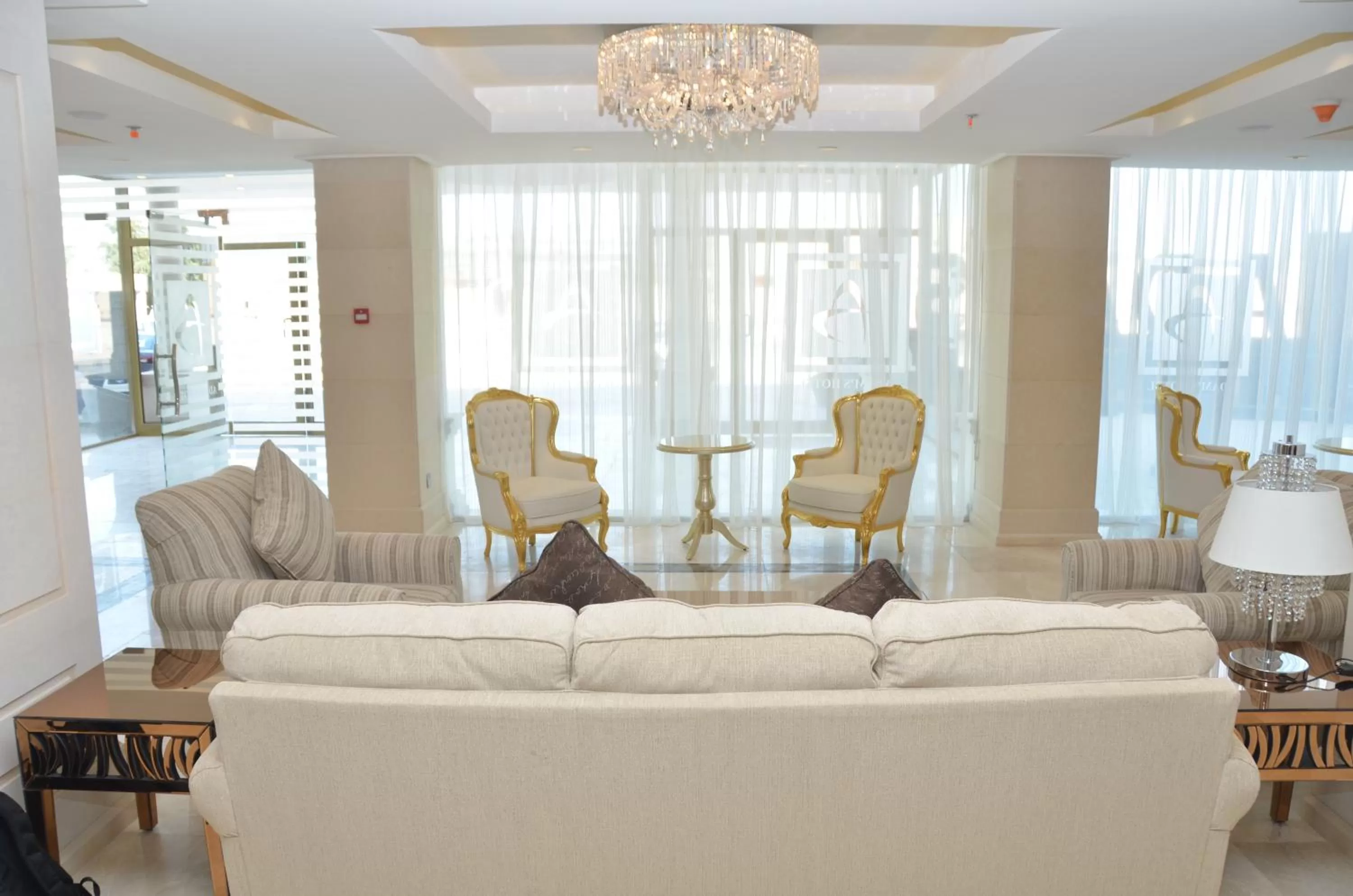 Lobby or reception in Adams Hotel