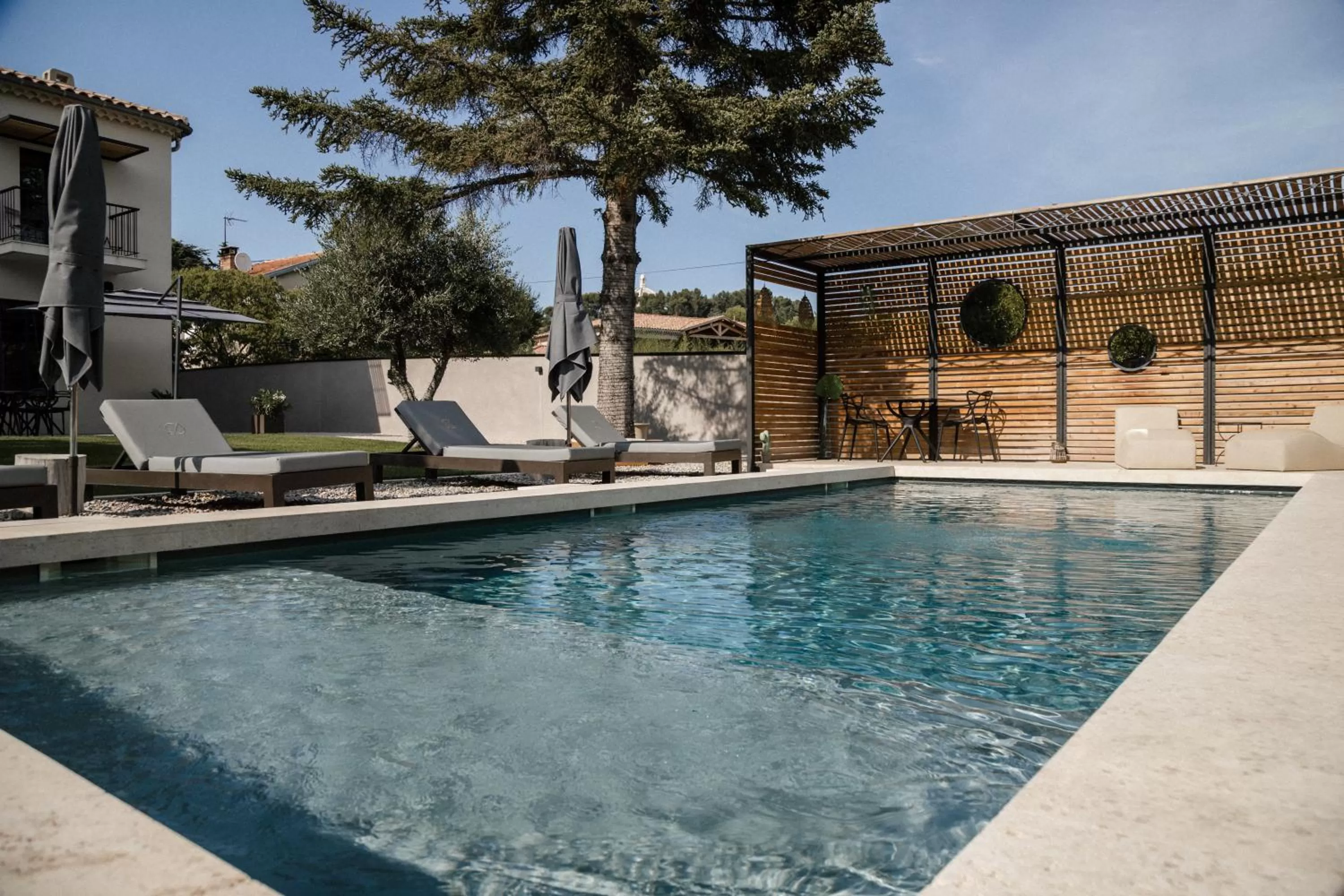 Swimming pool in D'OR Les Anges