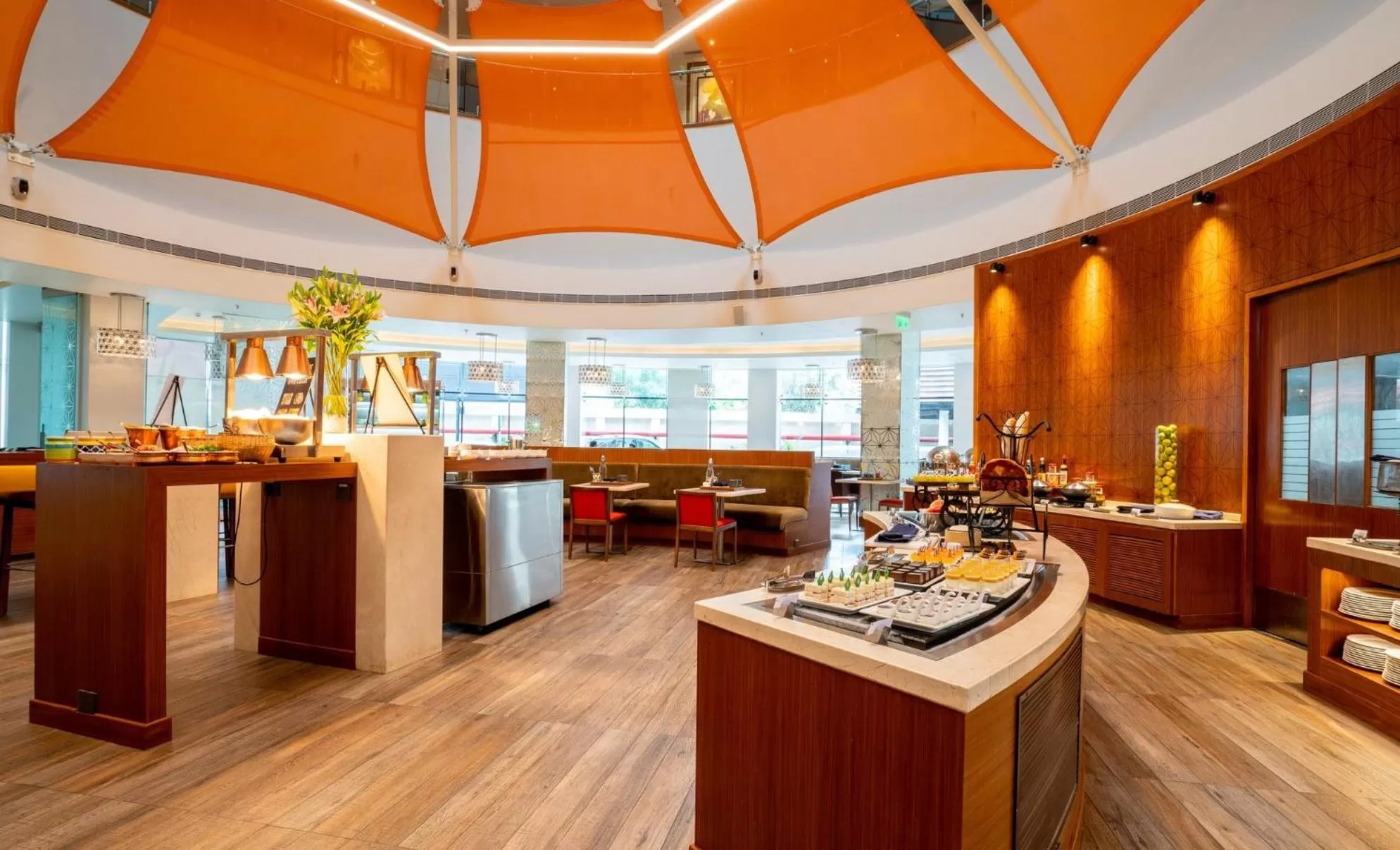 Restaurant/places to eat in Hyatt Place Hyderabad Banjara Hills