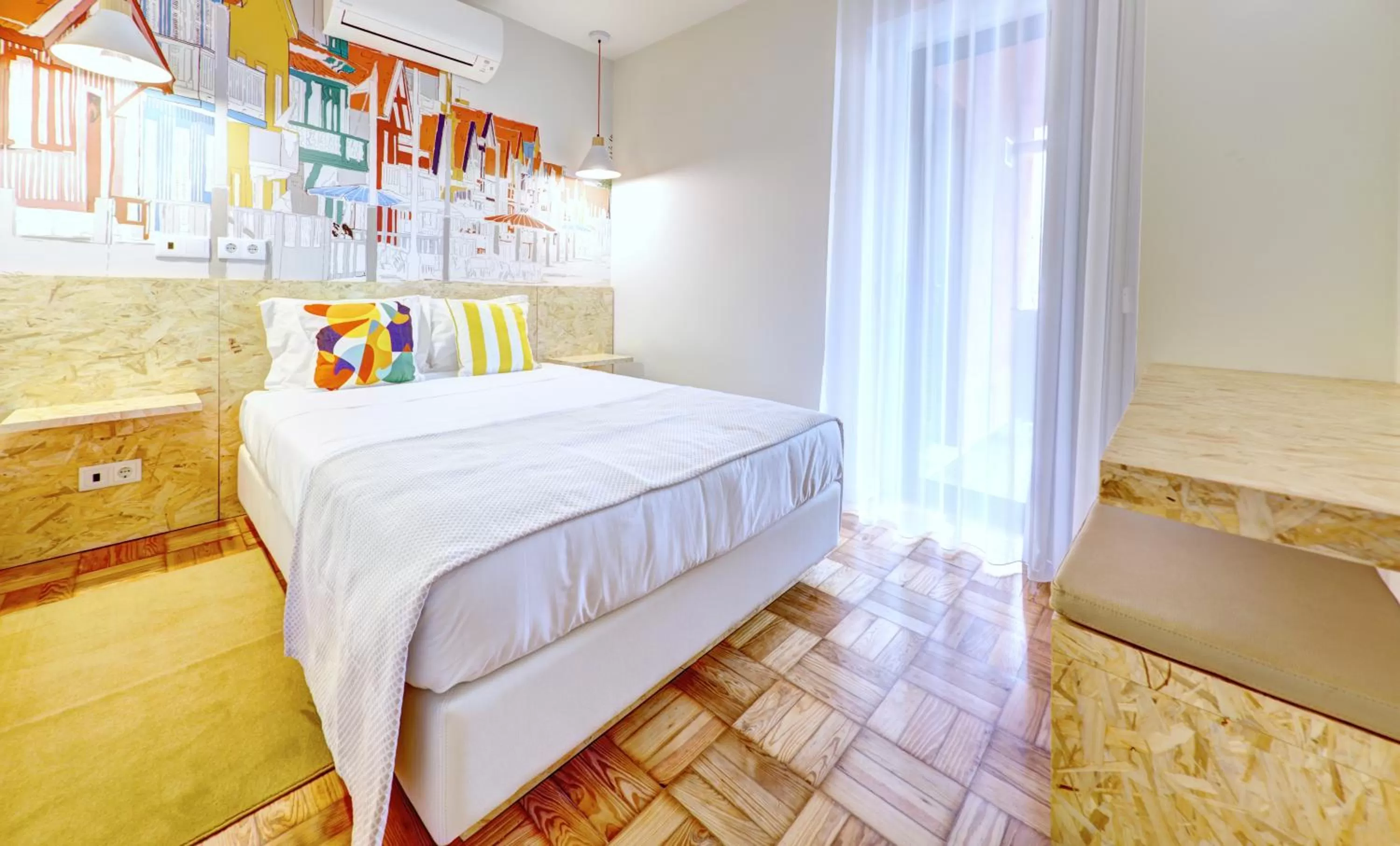 Bed in Hotel do Mercado