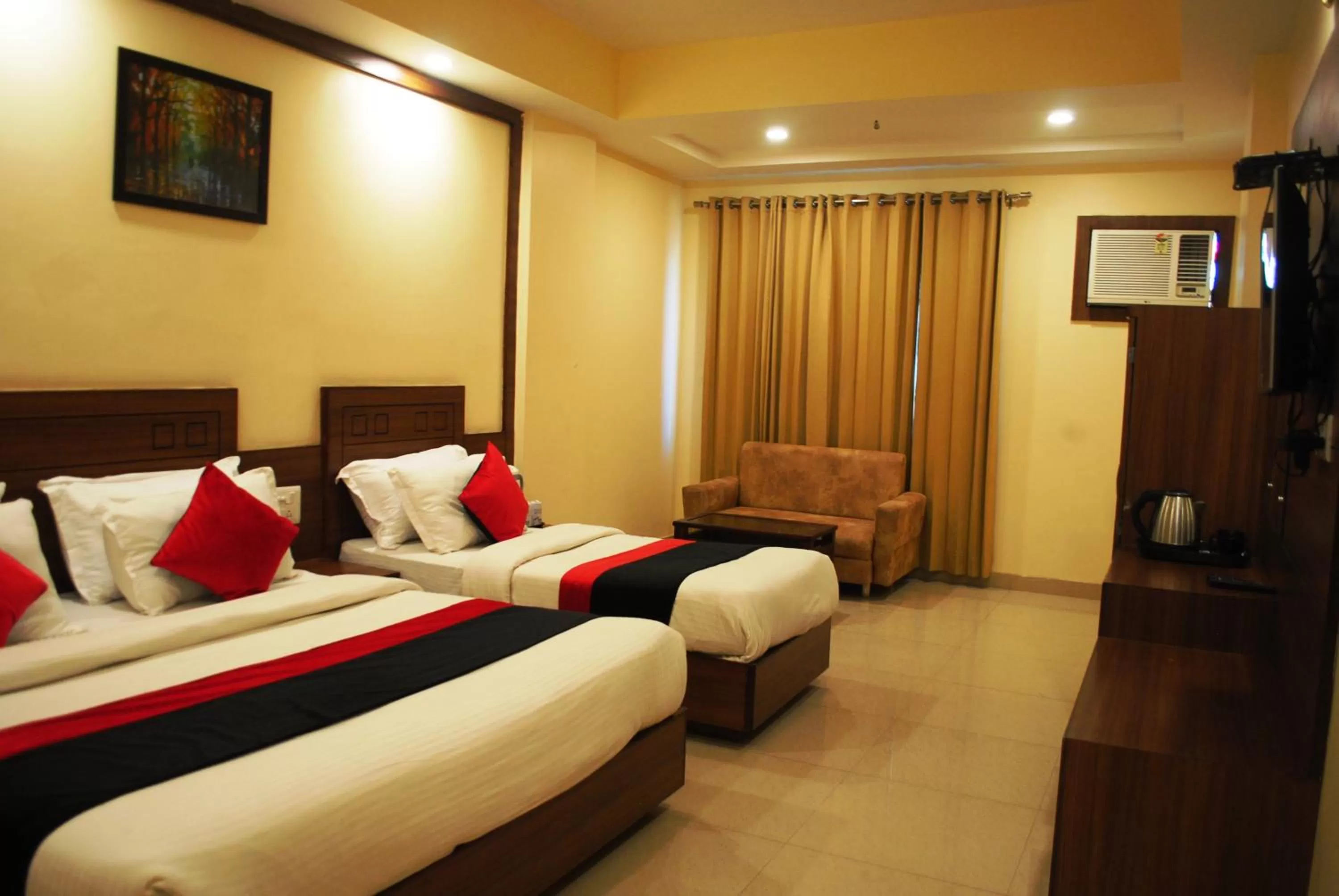 Bedroom, Bed in Hotel The Vaishno Devi Hills
