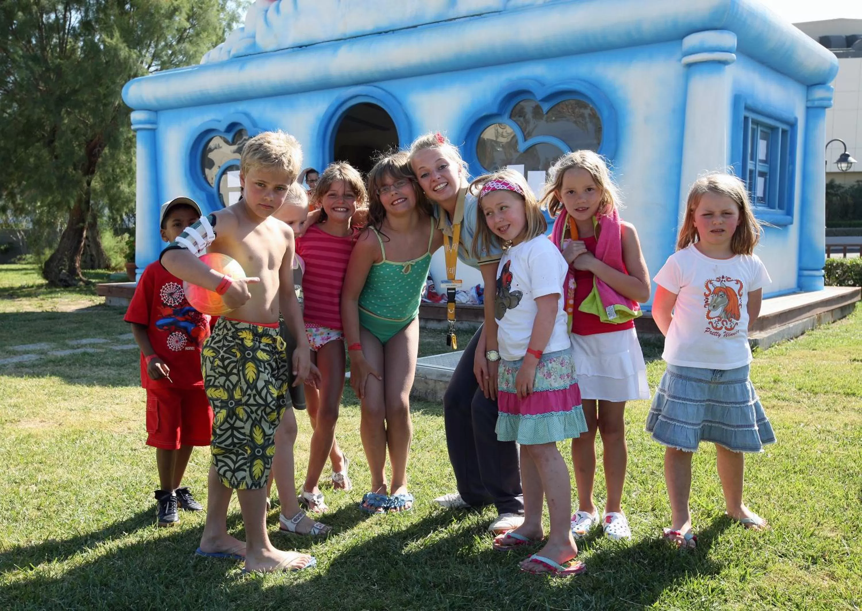 Children play ground in Kipriotis Village Resort