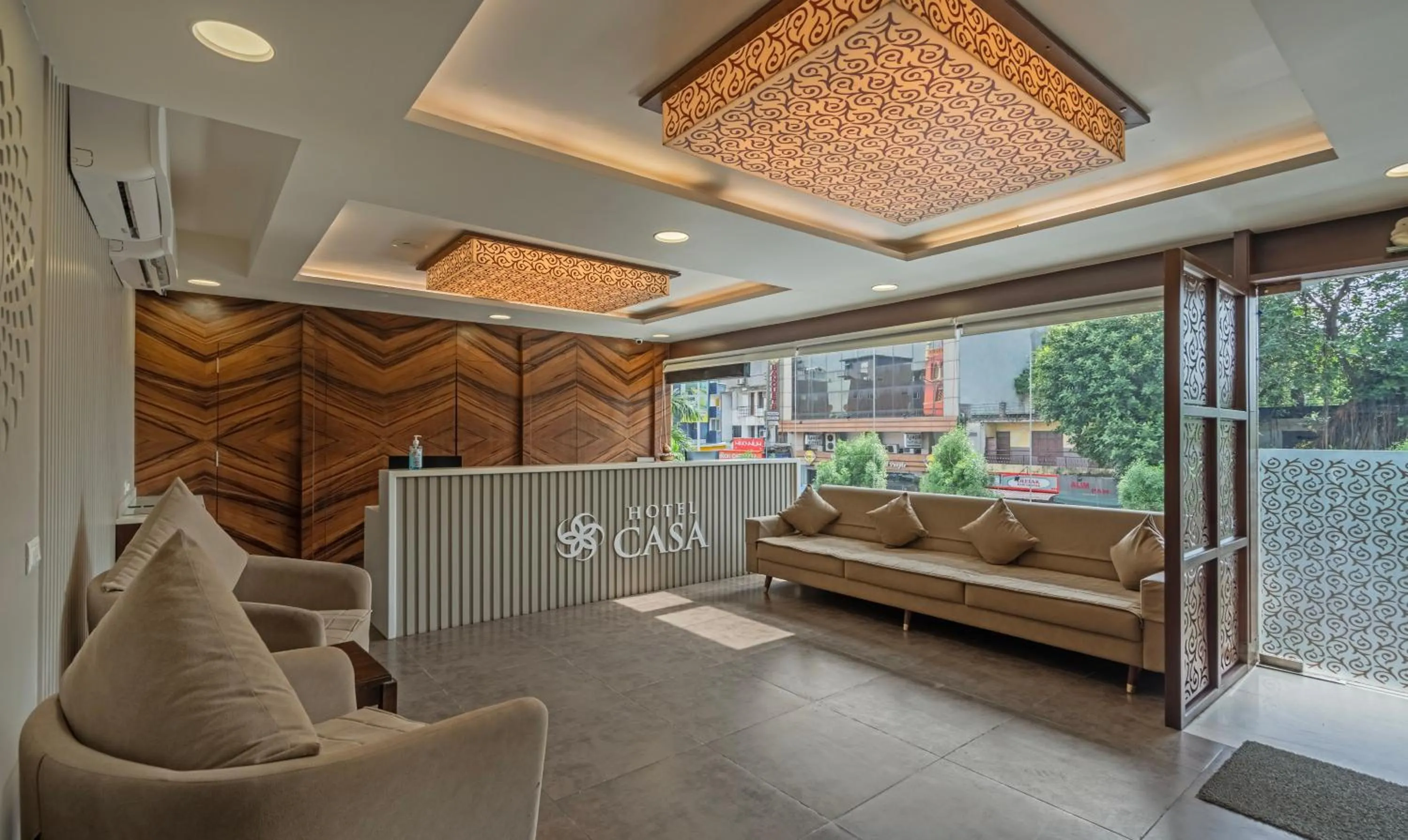 Lobby or reception, Lobby/Reception in Hotel Casa, Vadodara