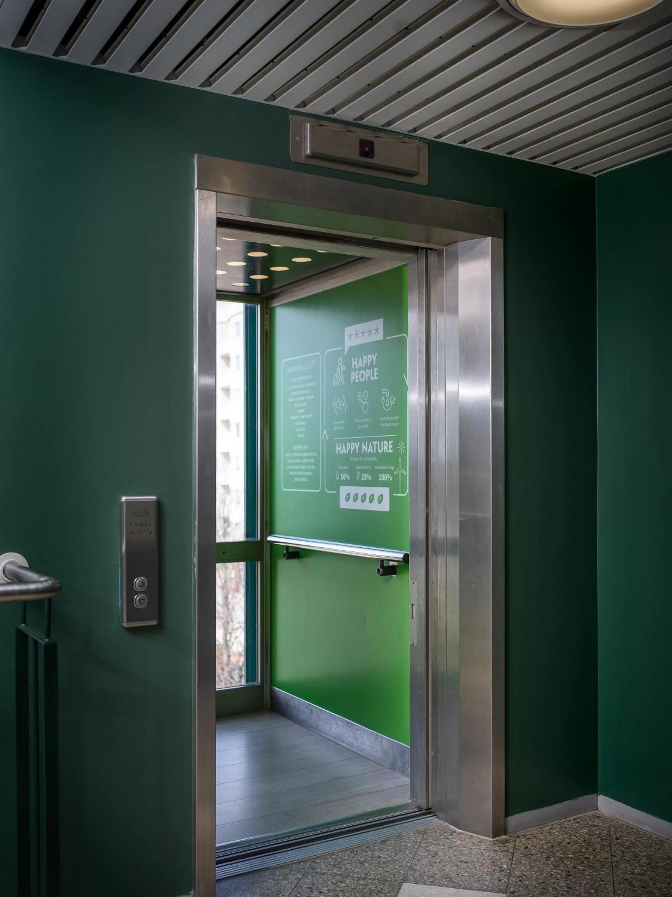 elevator in GreenStar Hotel Lahti