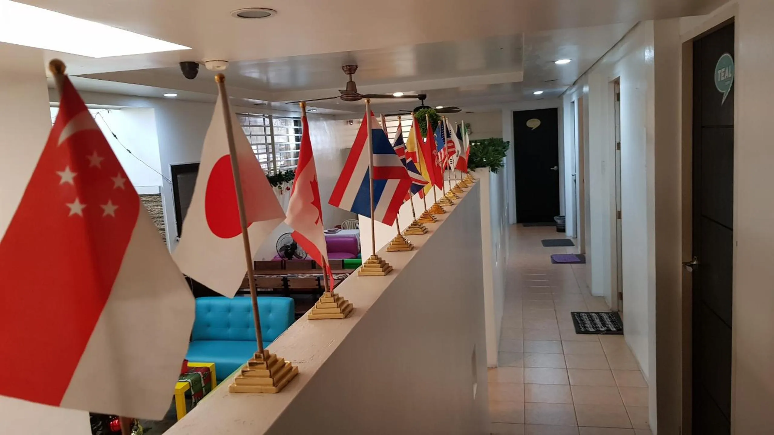 Property building in Crossroads Hostel Manila