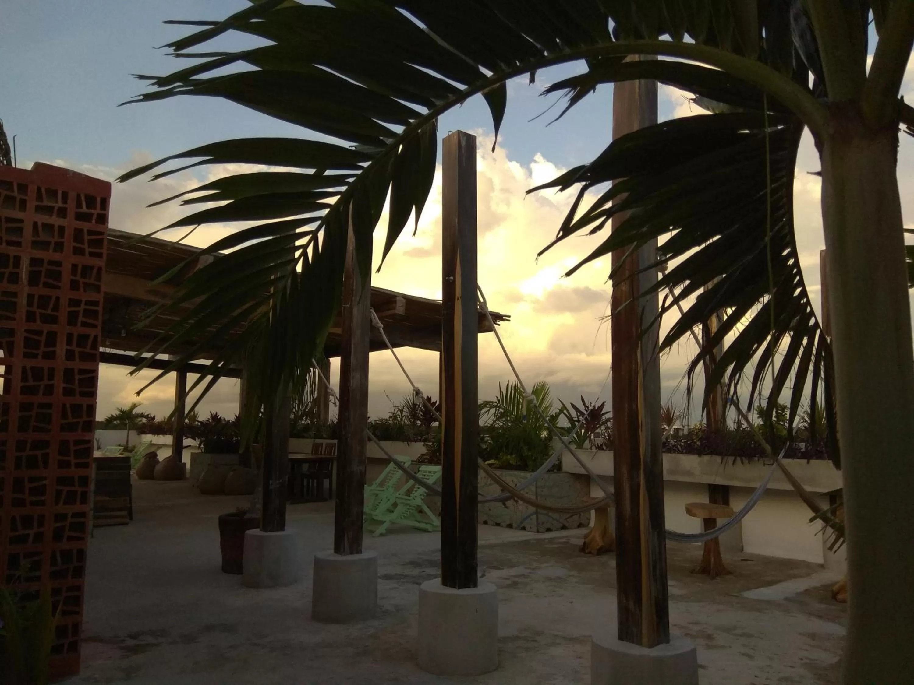 Balcony/Terrace in La Palmita Budget Boutique Hotel