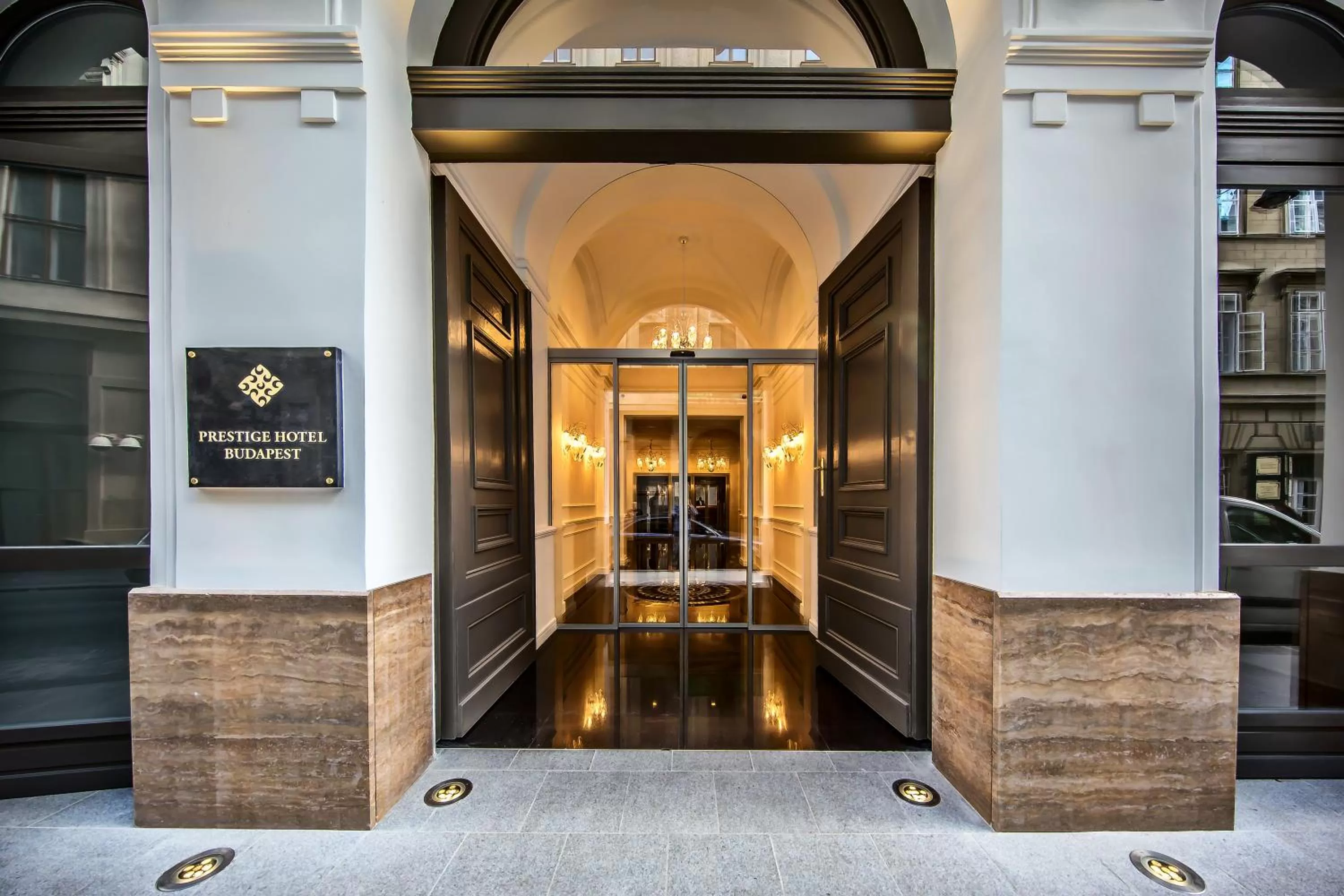 Property building in Prestige Hotel Budapest