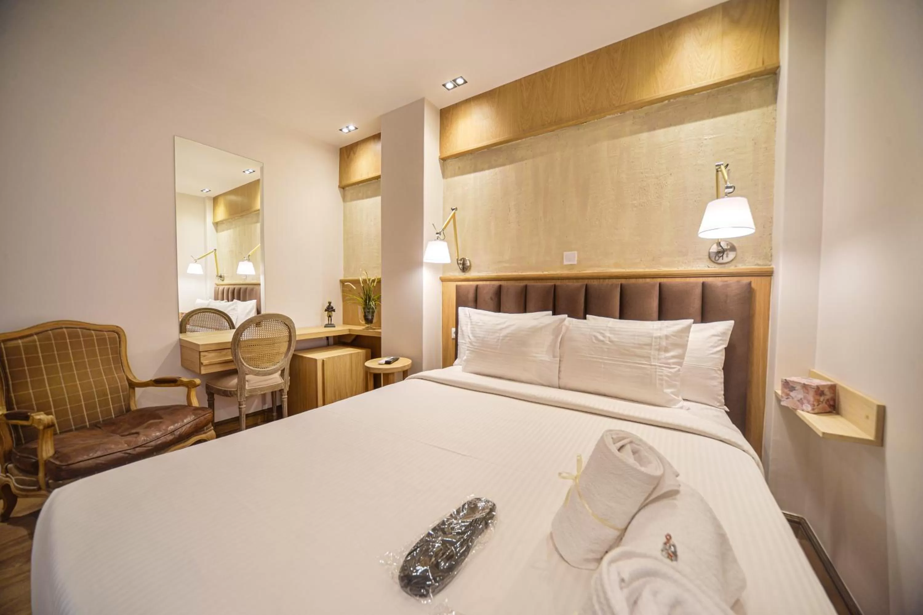 Bedroom, Bed in Anixi Hotel by AP