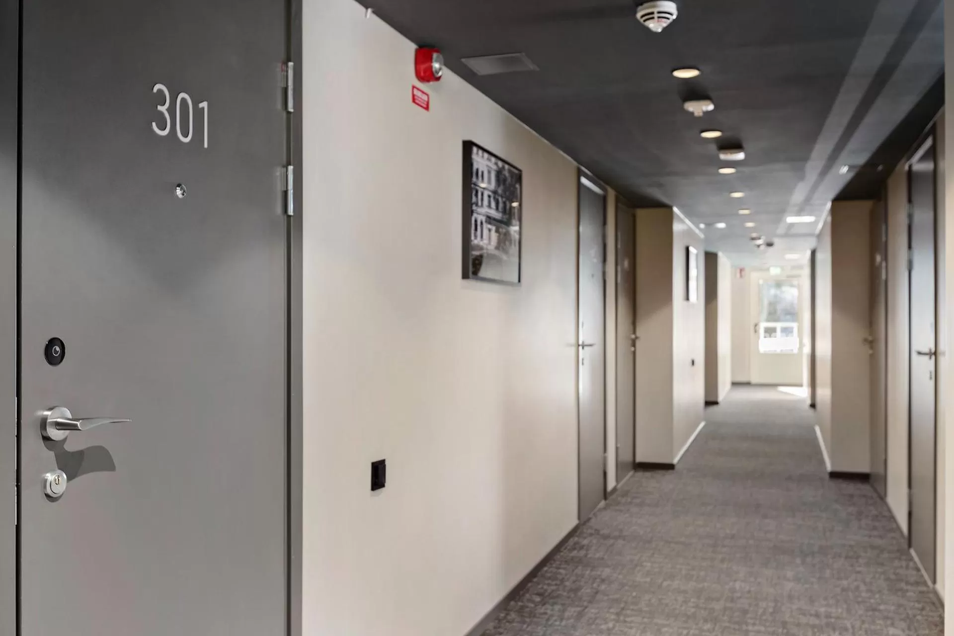 Decorative detail in Sure Hotel Studio by Best Western Bromma