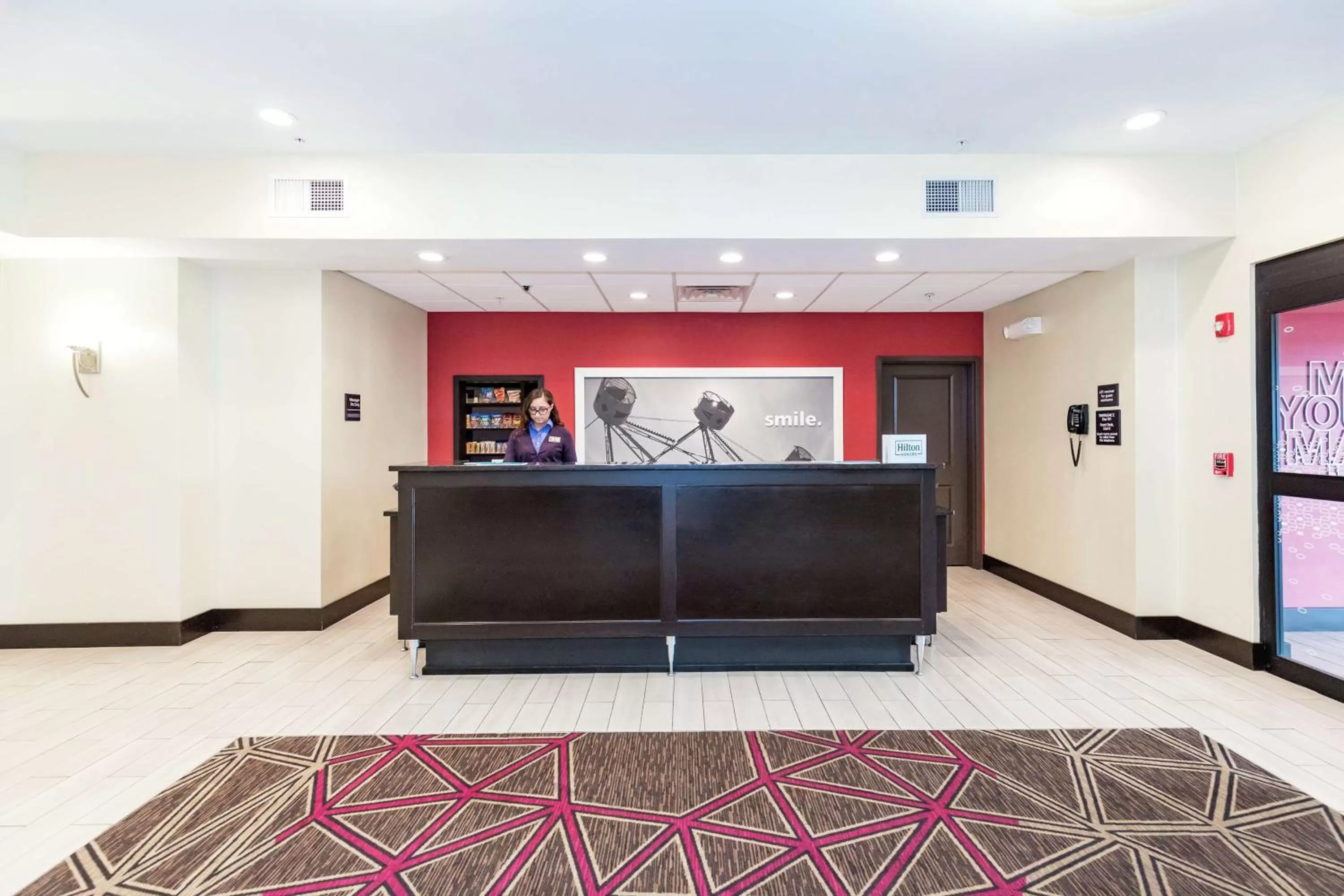 Lobby or reception in Hampton Inn and Suites Sandusky/Milan