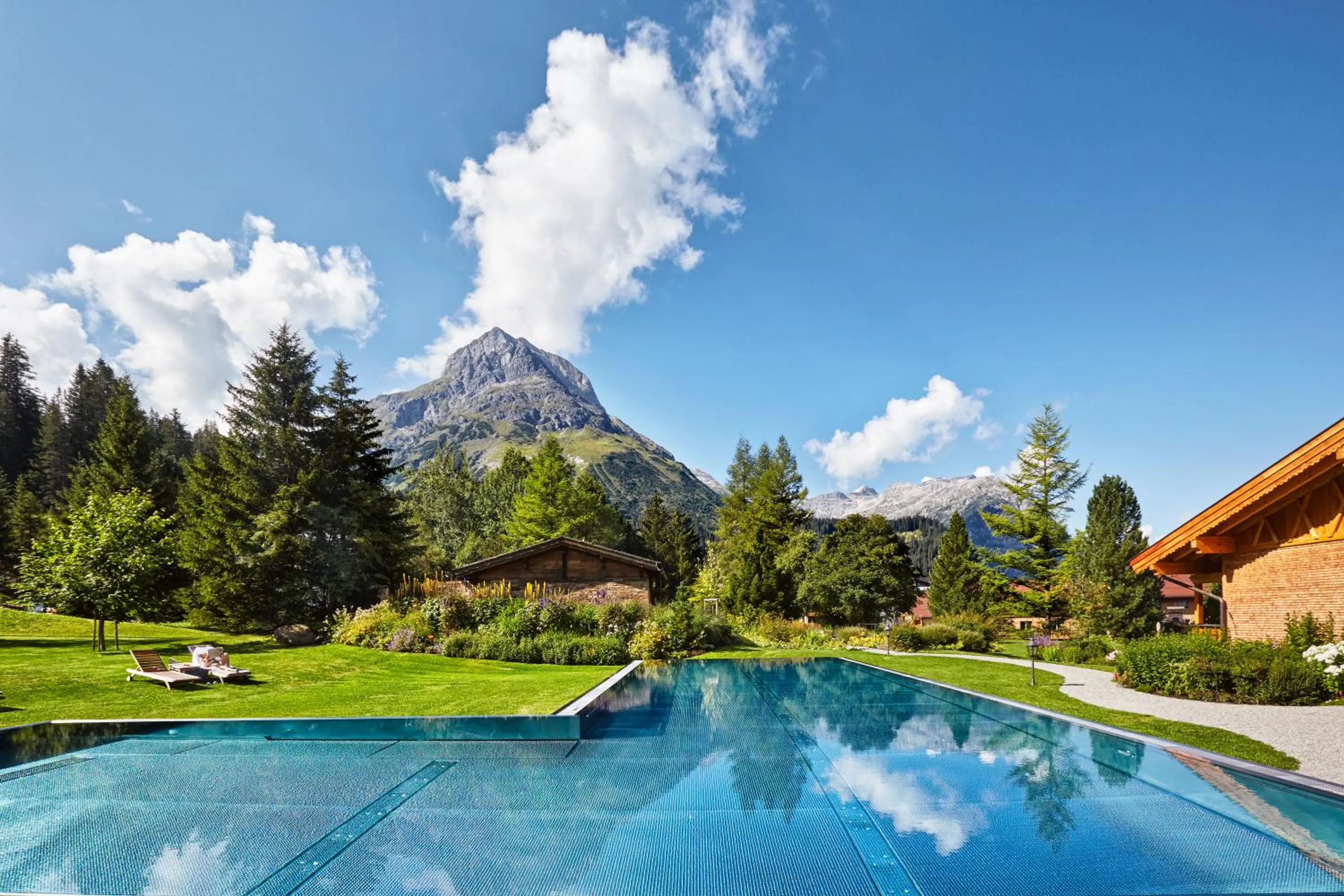 Swimming pool in Post Lech Arlberg
