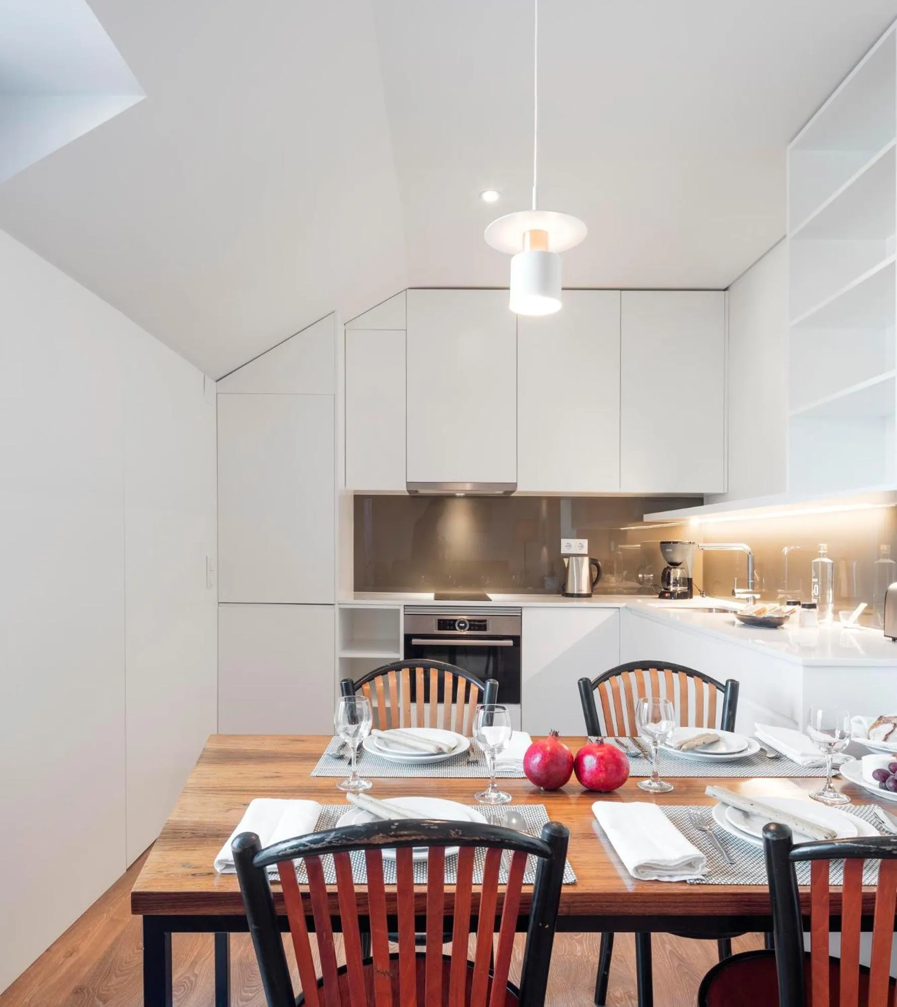 Dining area in Lisbon Serviced Apartments - Avenida