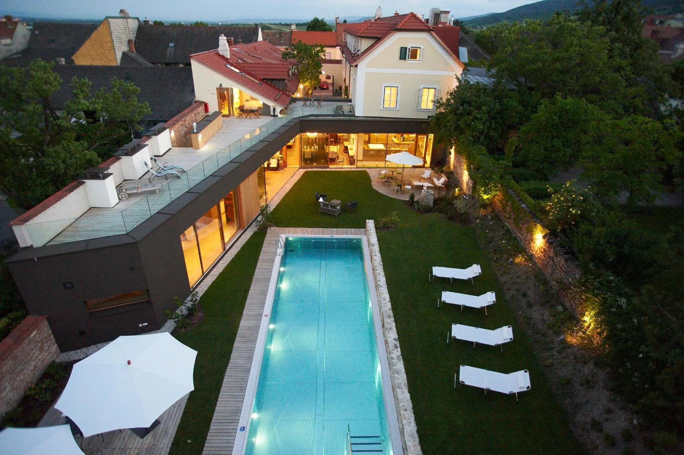 Bird's eye view in Hotel Landhaus Moserhof