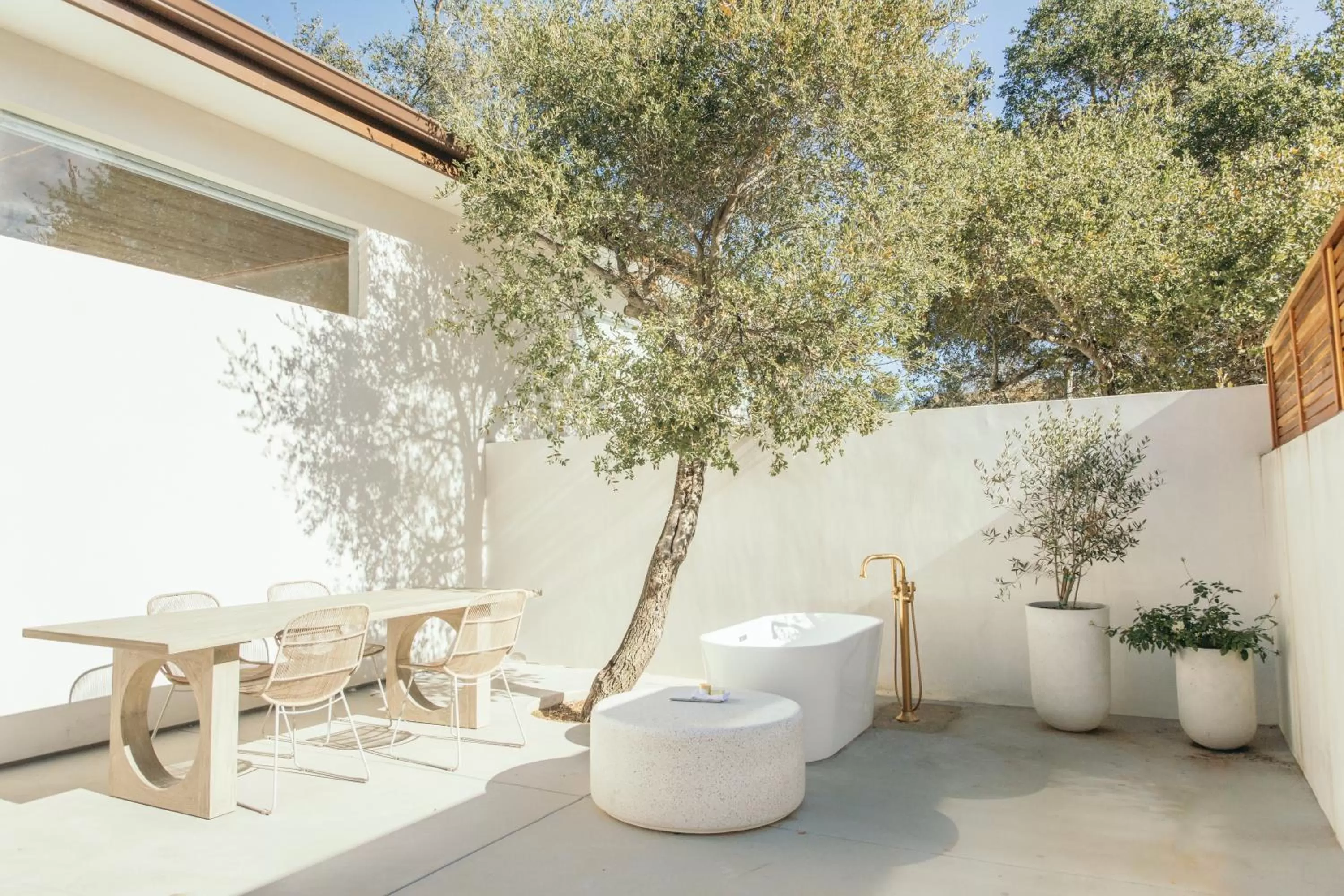 Patio in Calamigos Guest Ranch and Beach Club