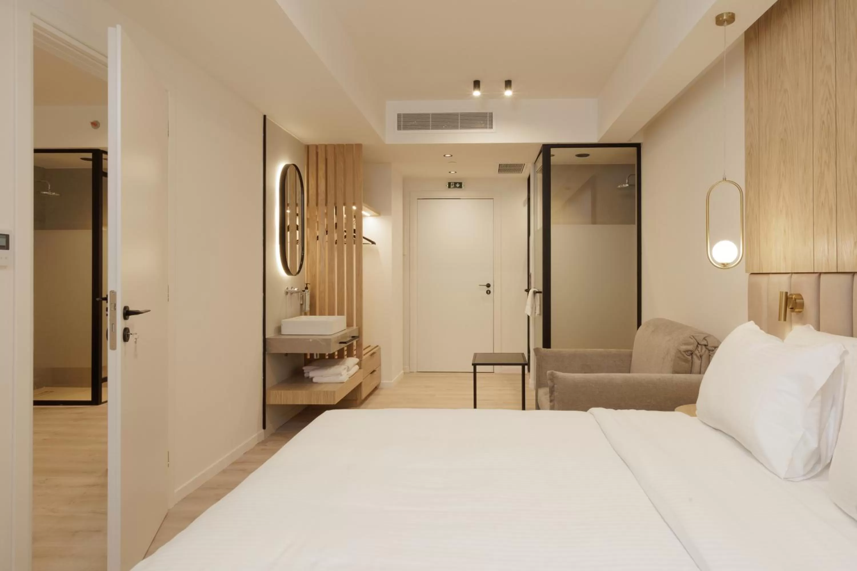 Bed in Hilton Garden Inn Athens Syggrou Avenue