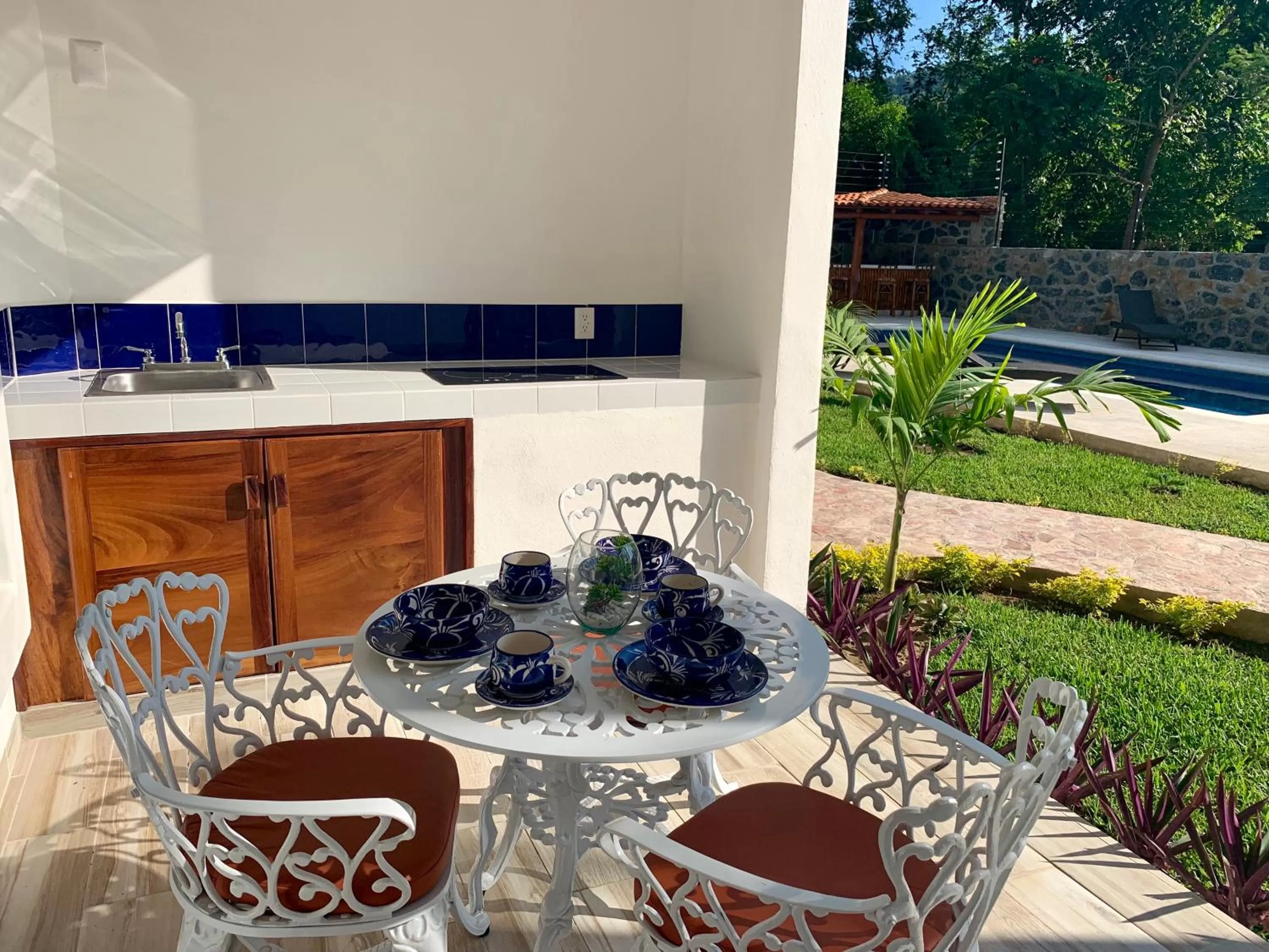 Garden in Solez Zihuatanejo