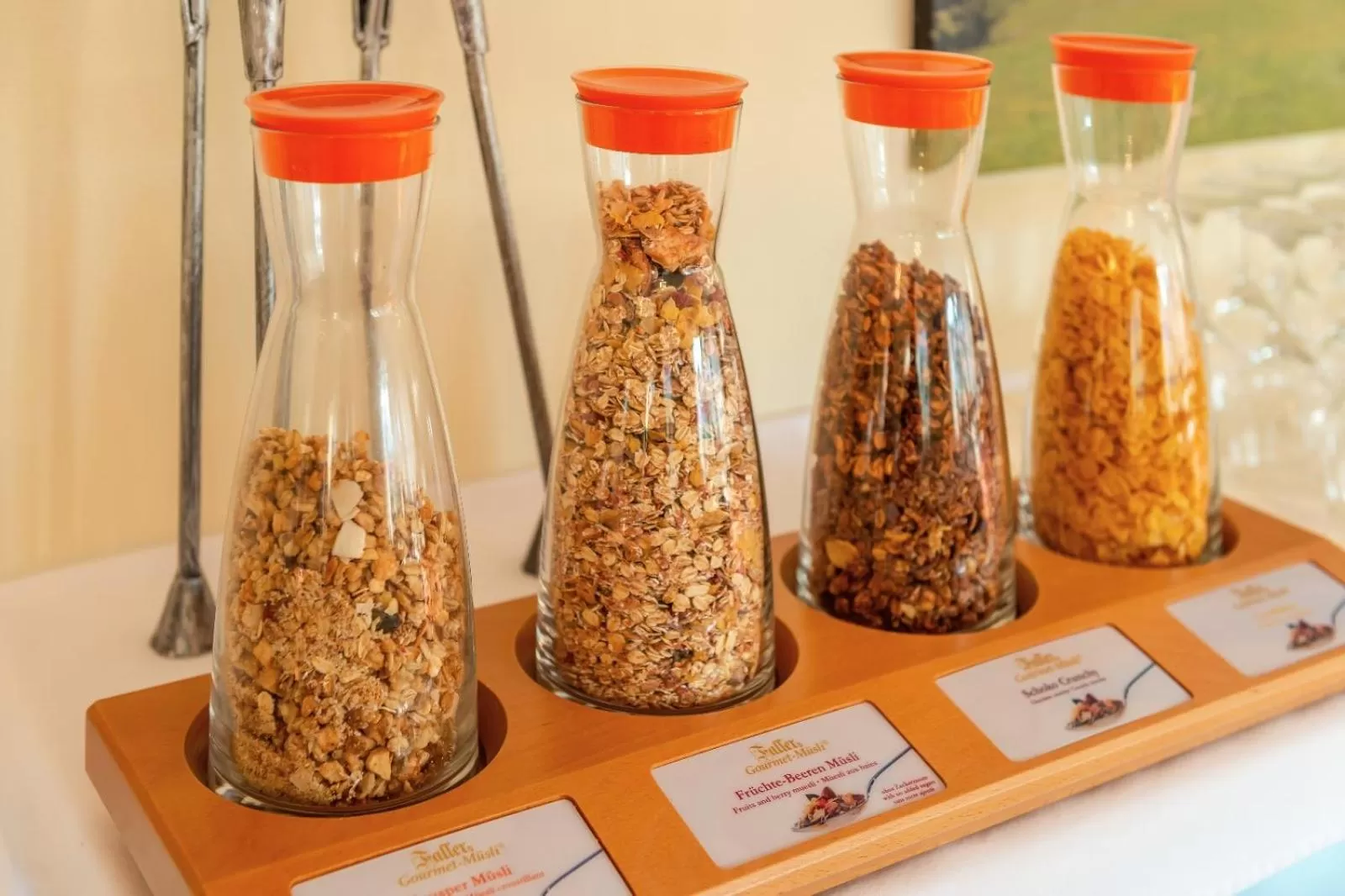 Food and drinks in Hotel Neudeck