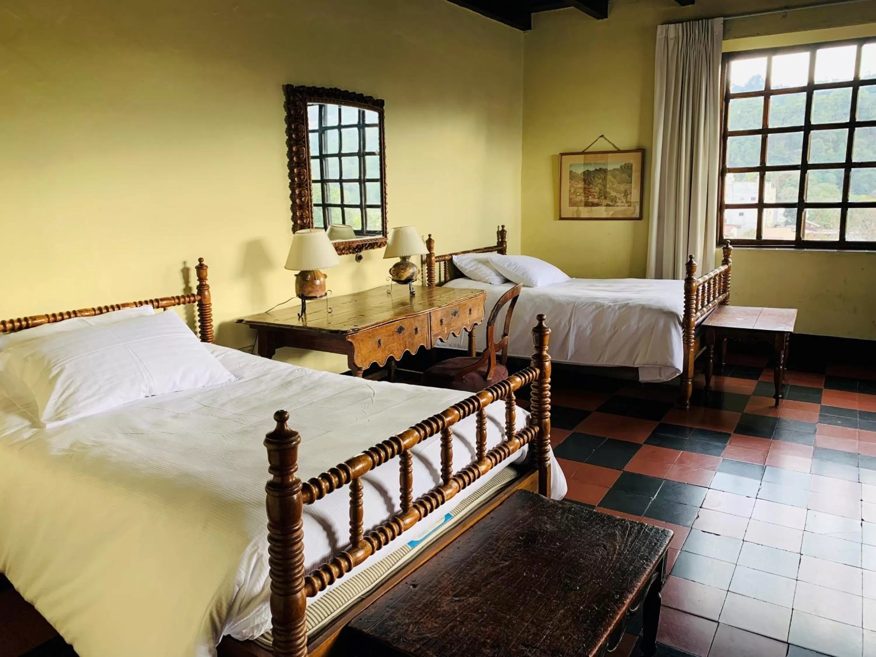 Bedroom, Bed in Hotel Museo Mayan Inn