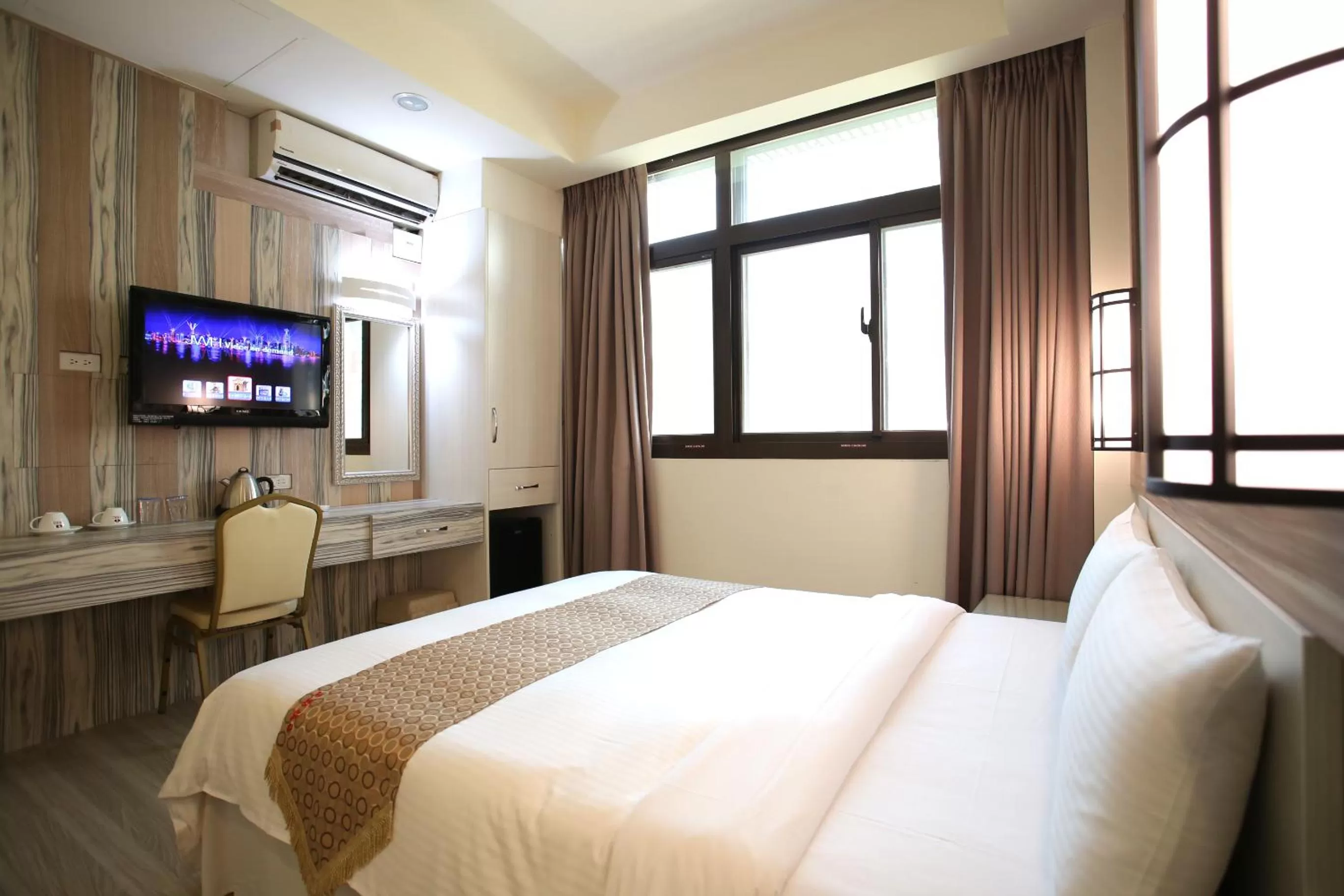 Bed in Chengdian Hotel