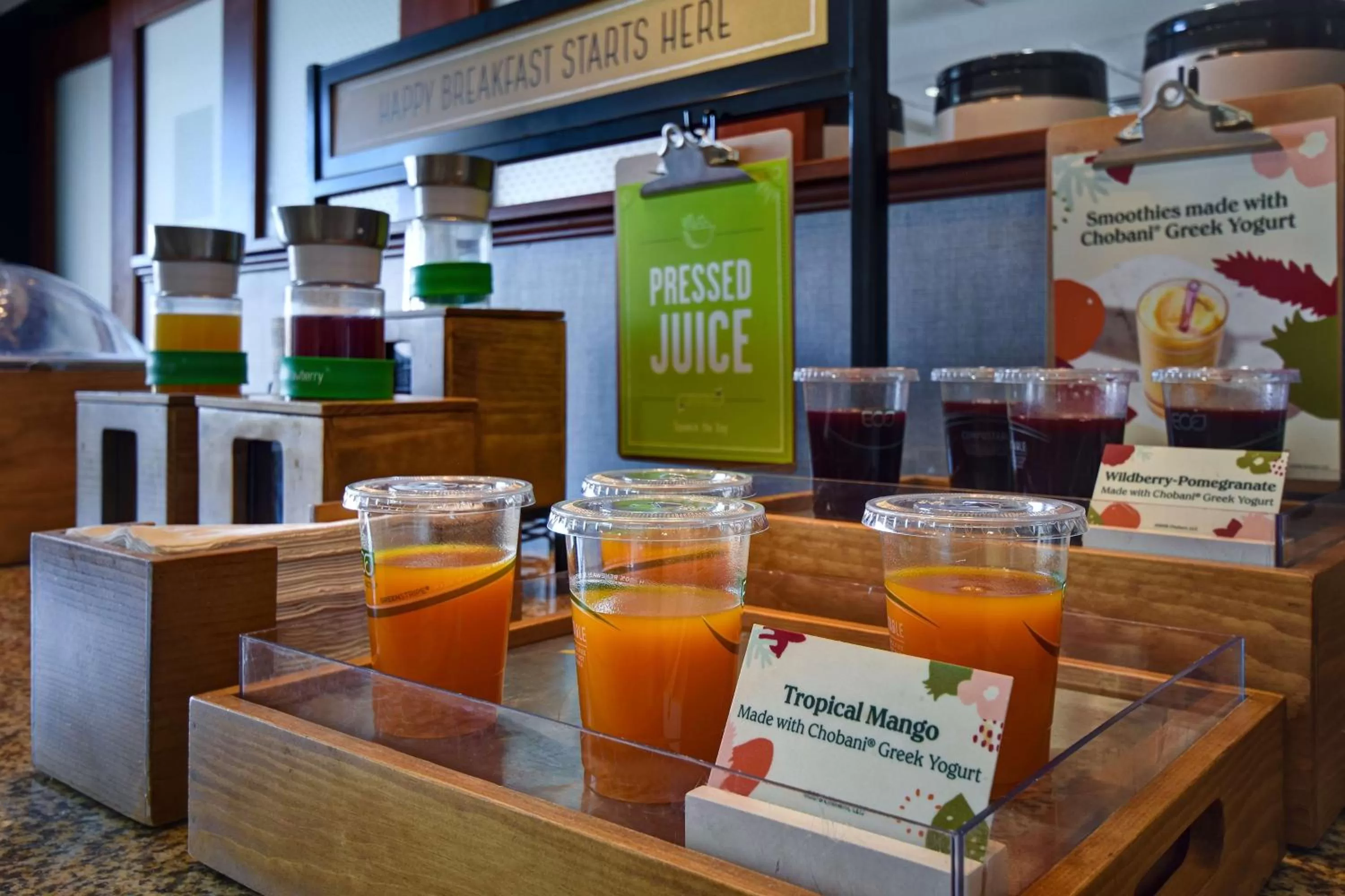 Breakfast in Hampton Inn Rutland/Killington