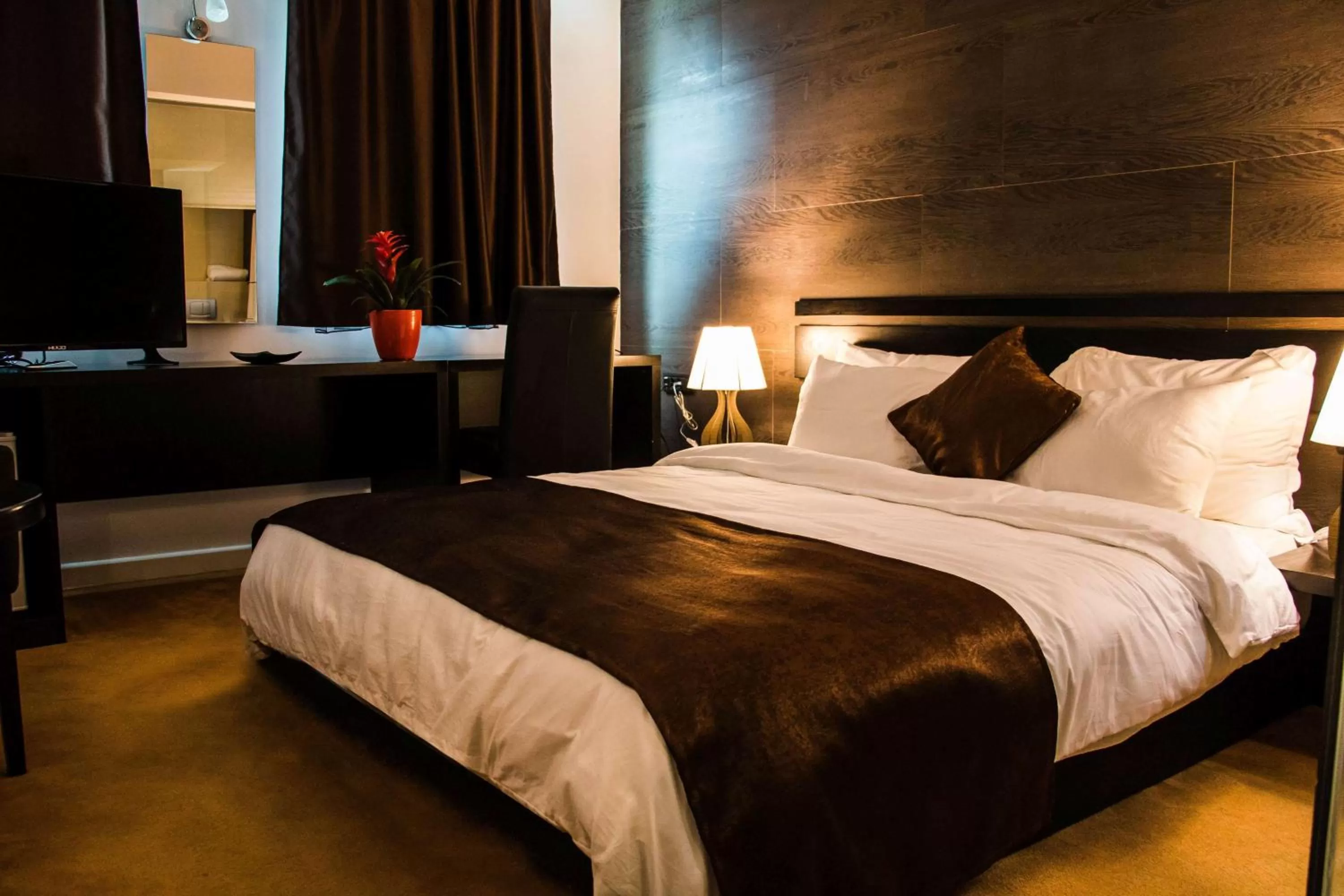 Photo of the whole room, Bed in Best Western Hotel Galla