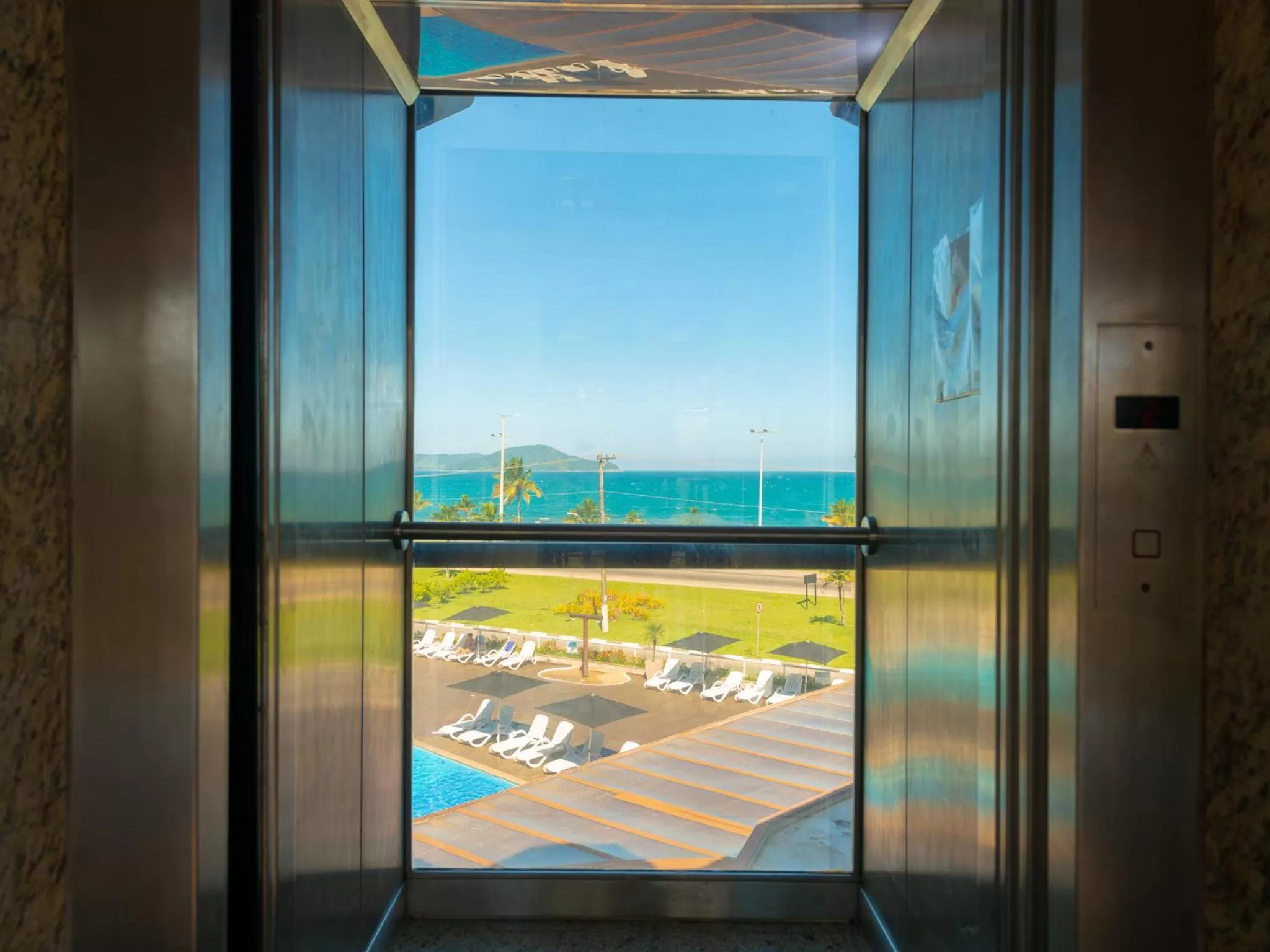 Sea view in Hotel Costa Norte Massaguaçu