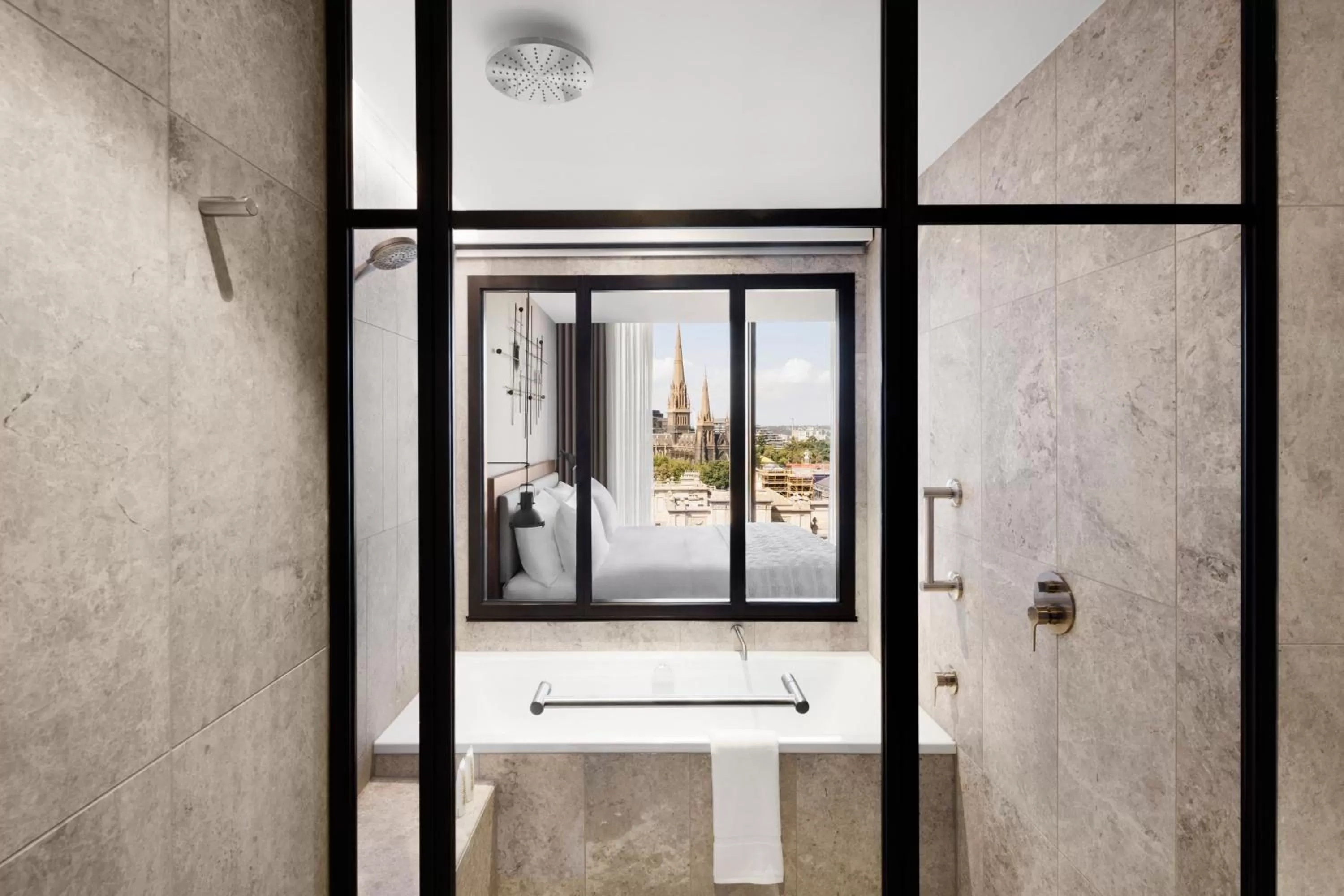 Bathroom in Le Meridien Melbourne