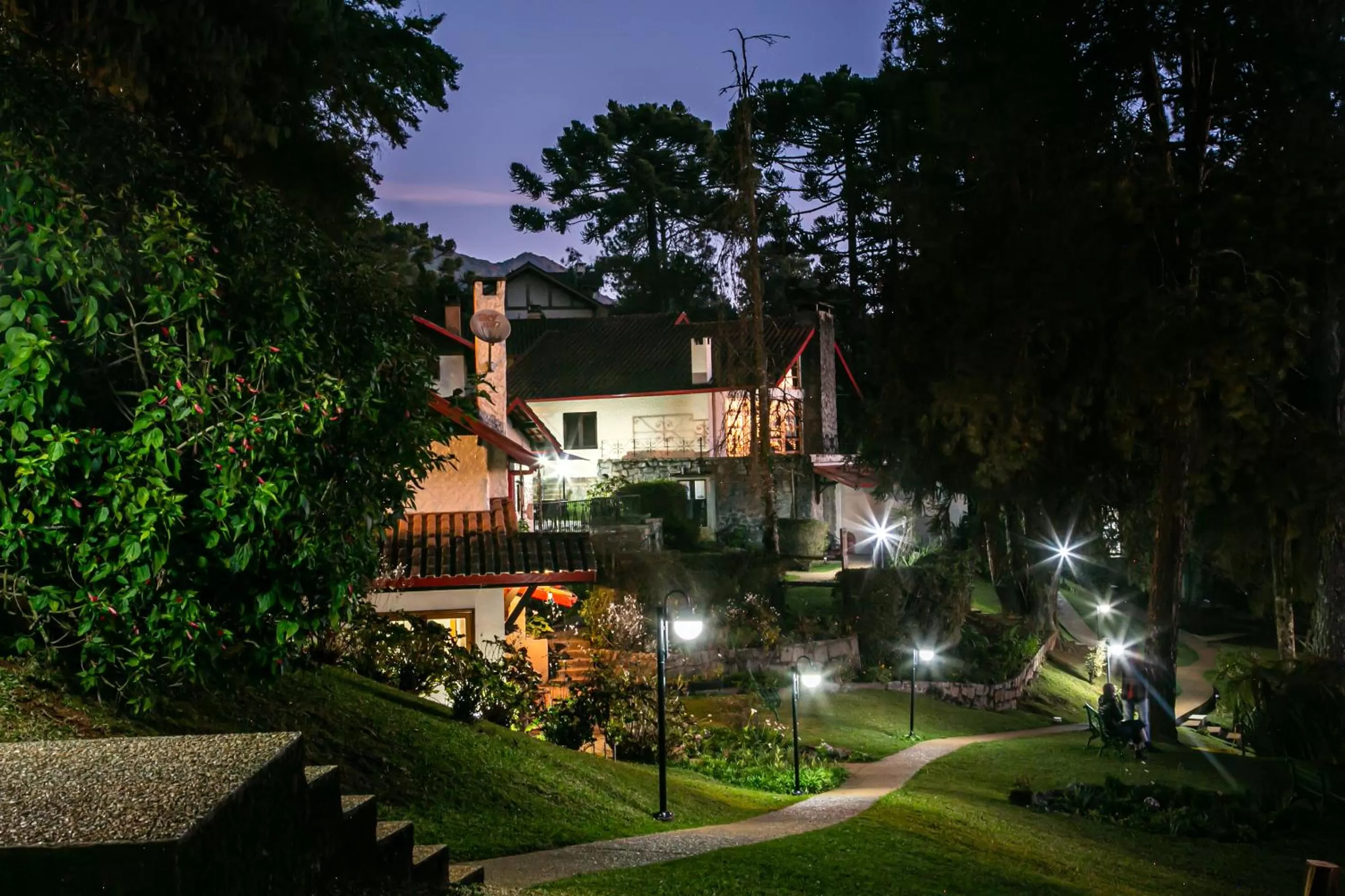 Night in Pousada Aguia da Montanha