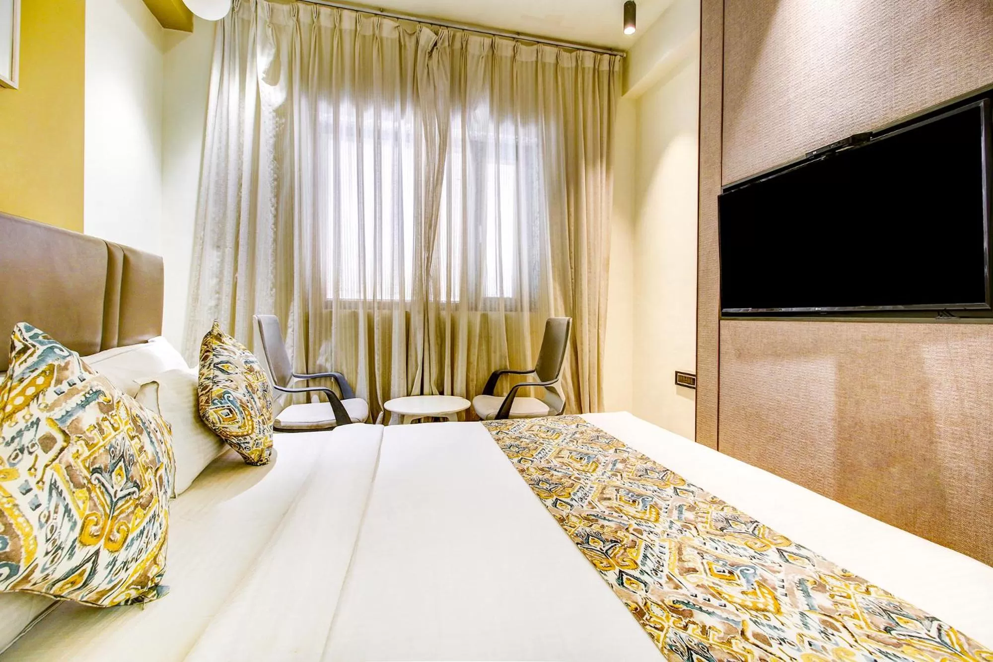 Bed in FabHotel Prime Oasis Blue