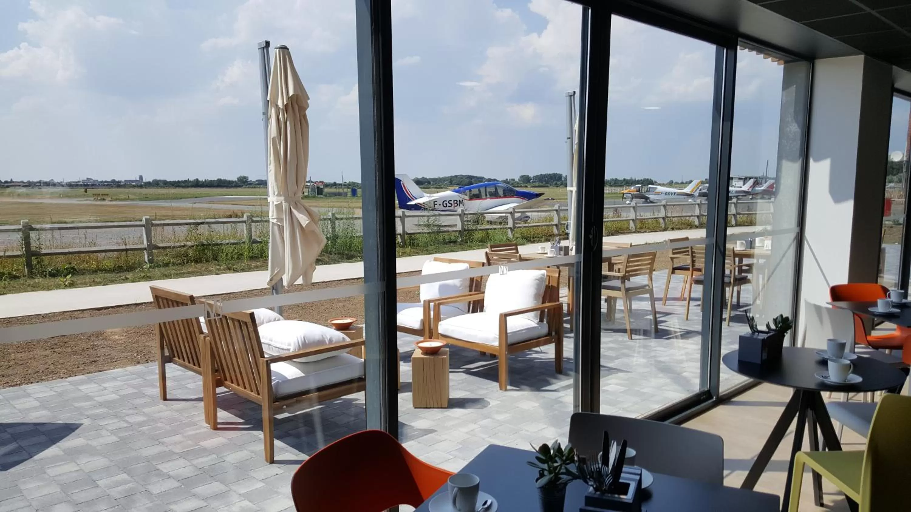 Balcony/Terrace in Najeti Hôtel Lille Nord