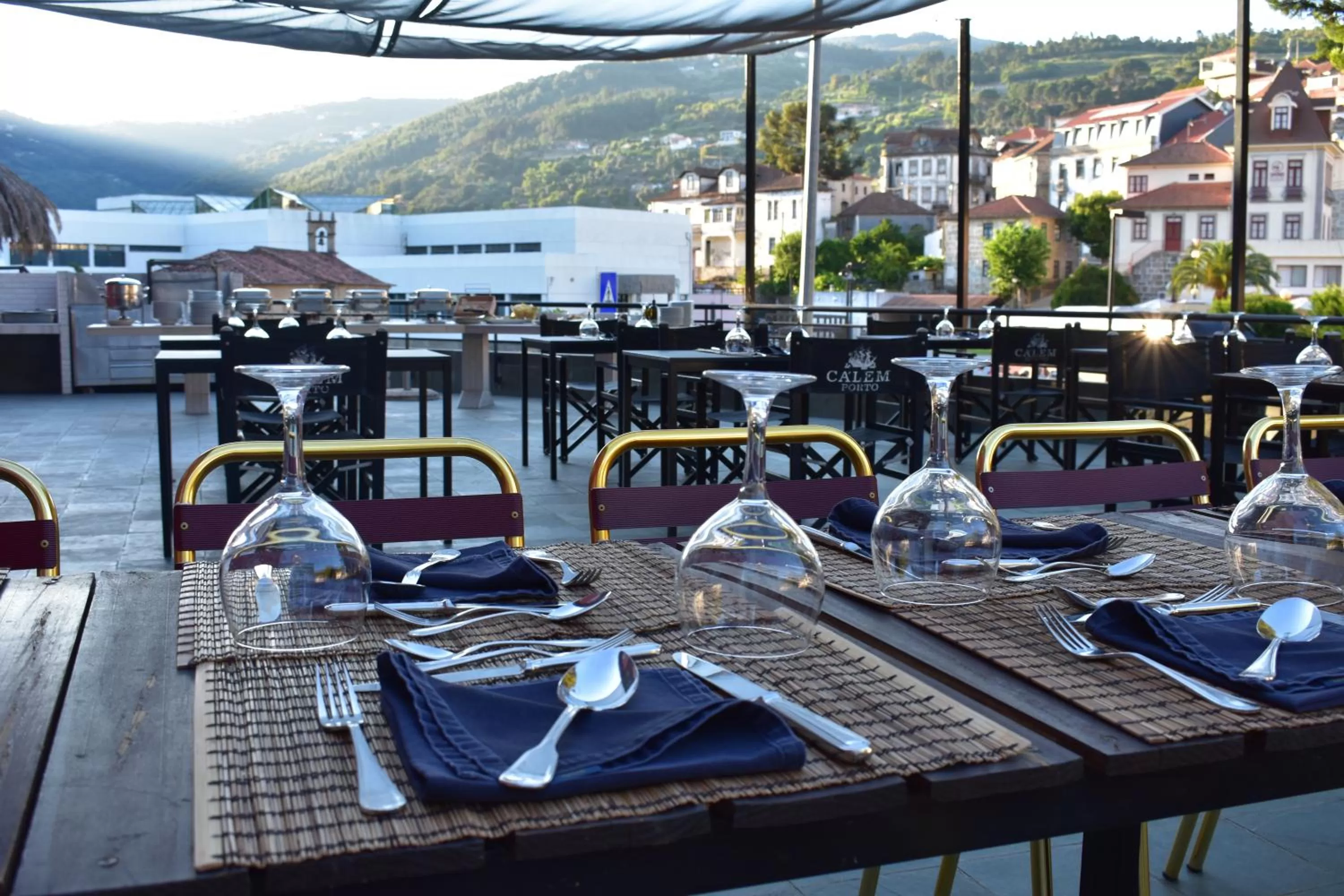 Patio in Douro Marina Hotel & SPA